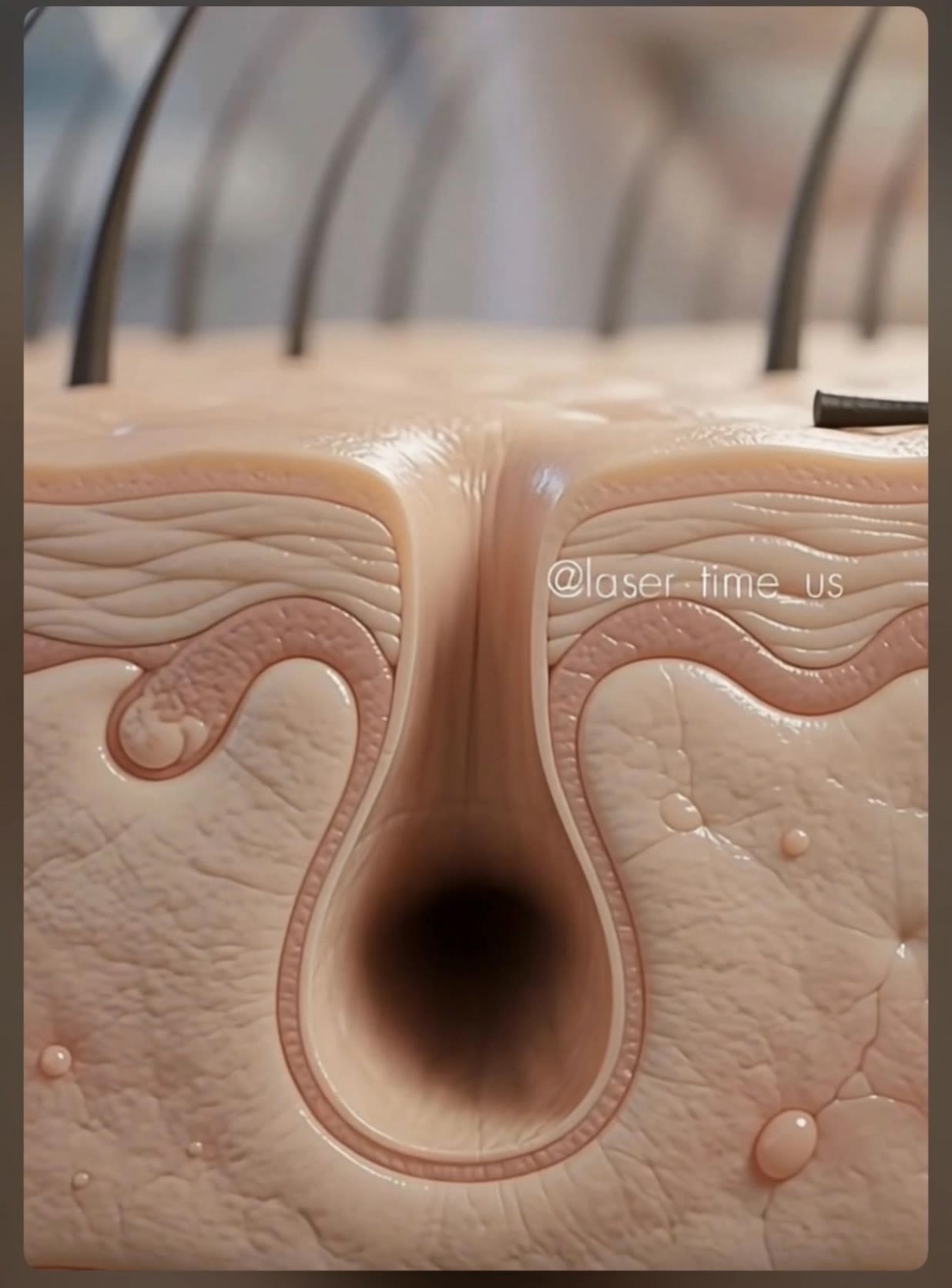 Laser air removal 3 - hair style as per face AI video