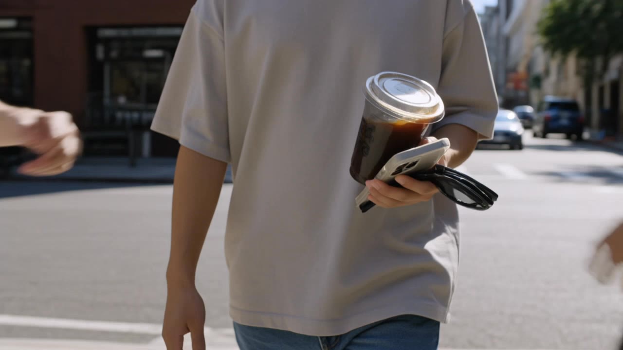 Short Commercial Coffee - coffee realistic AI video