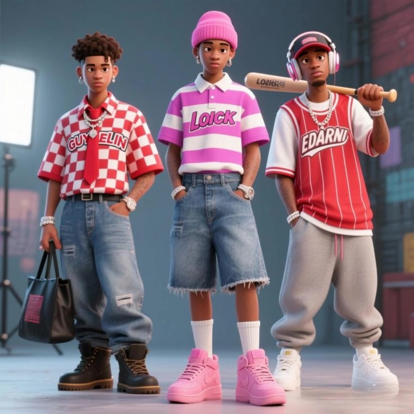 3D models  - filming angloes AI video