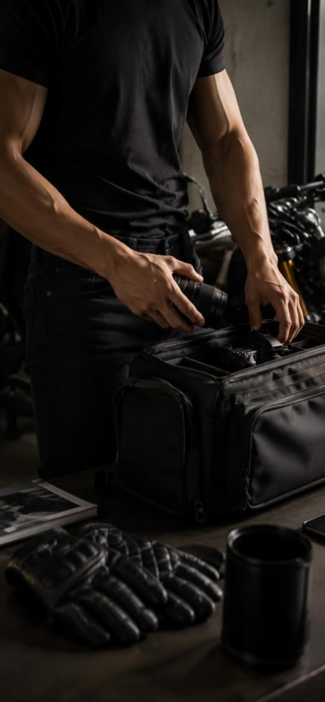 Packing camera bag - ai camera AI video