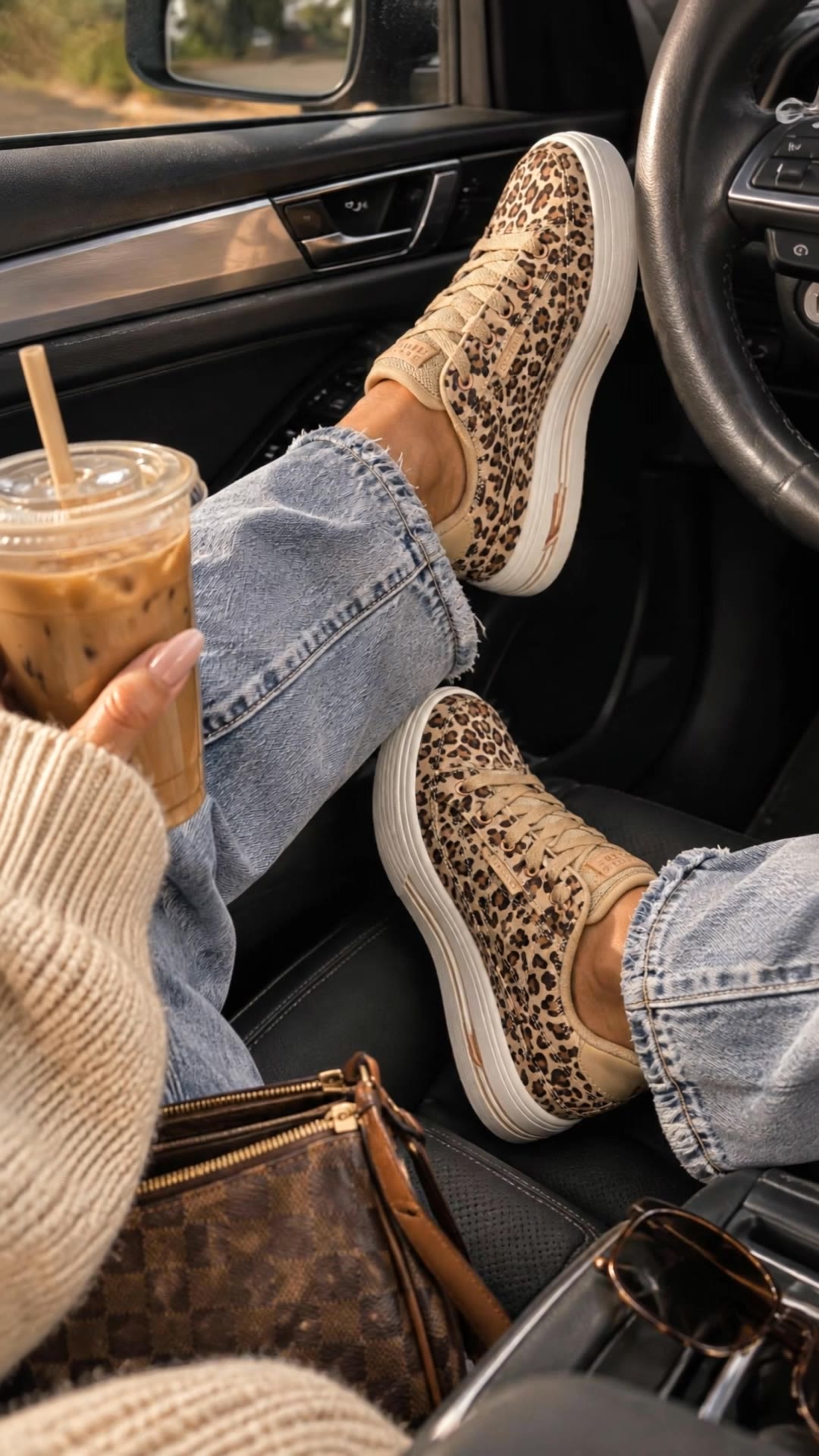 Leopard is a neutral 🤎🐆 - leopard print car seat covers AI video