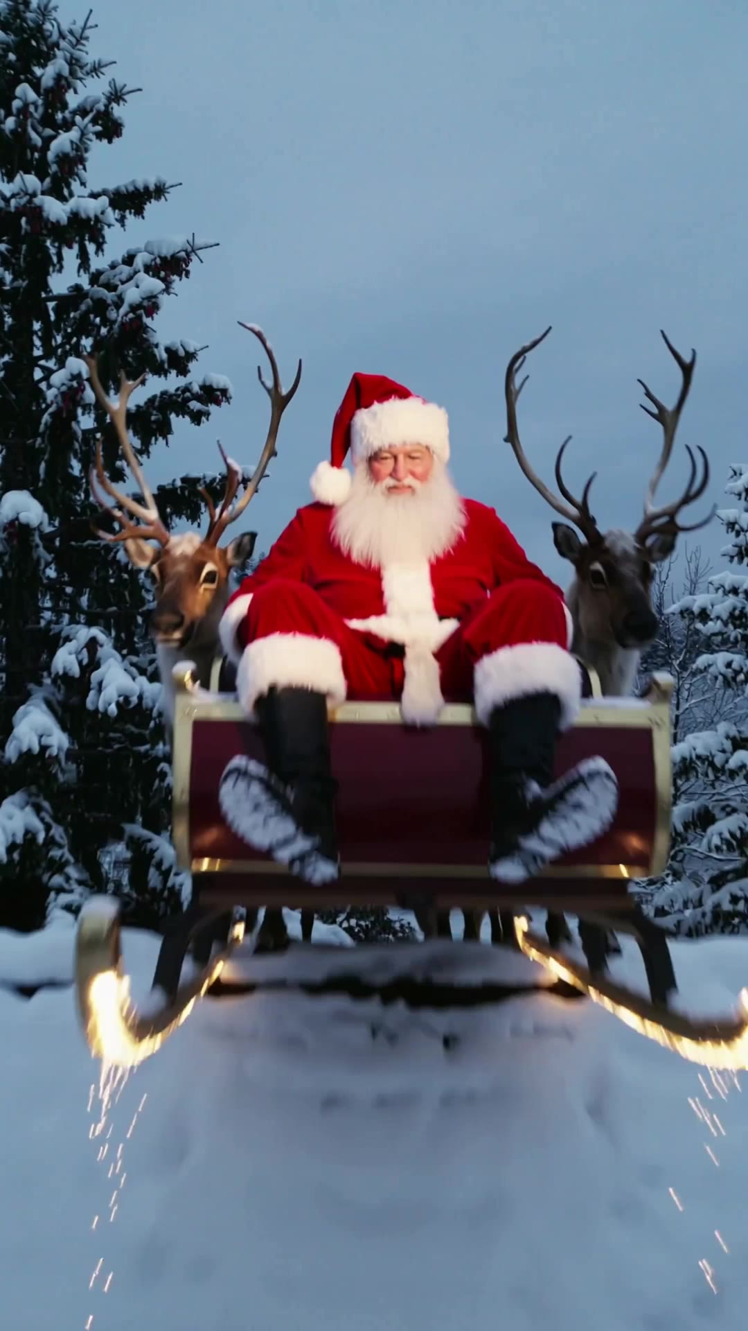 Kling AI work 297782824612478 - custom santa video AI video