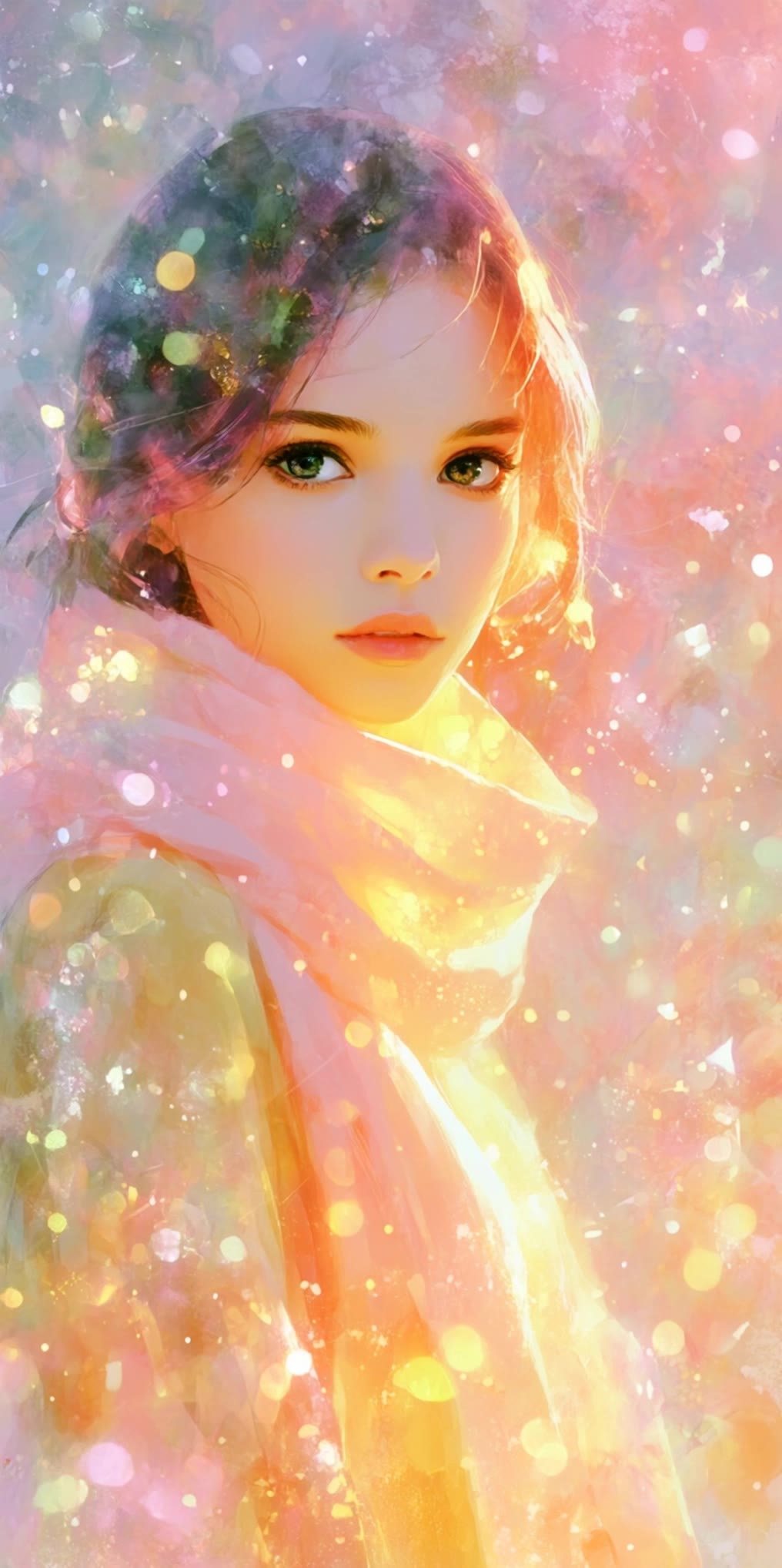 Kling AI work 299350420654747 - peach color hex AI video