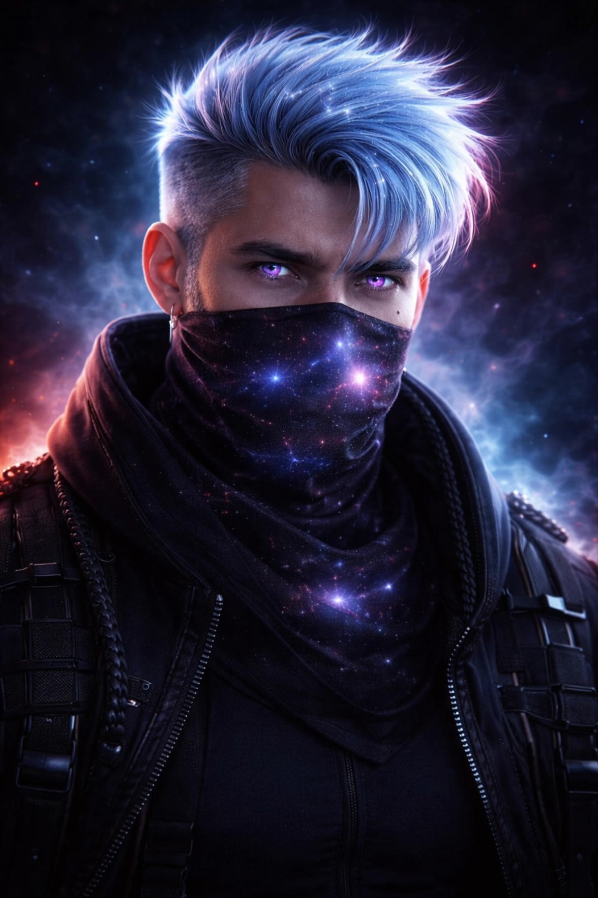 Kling AI work 299403478617920 - undercut hair men AI video