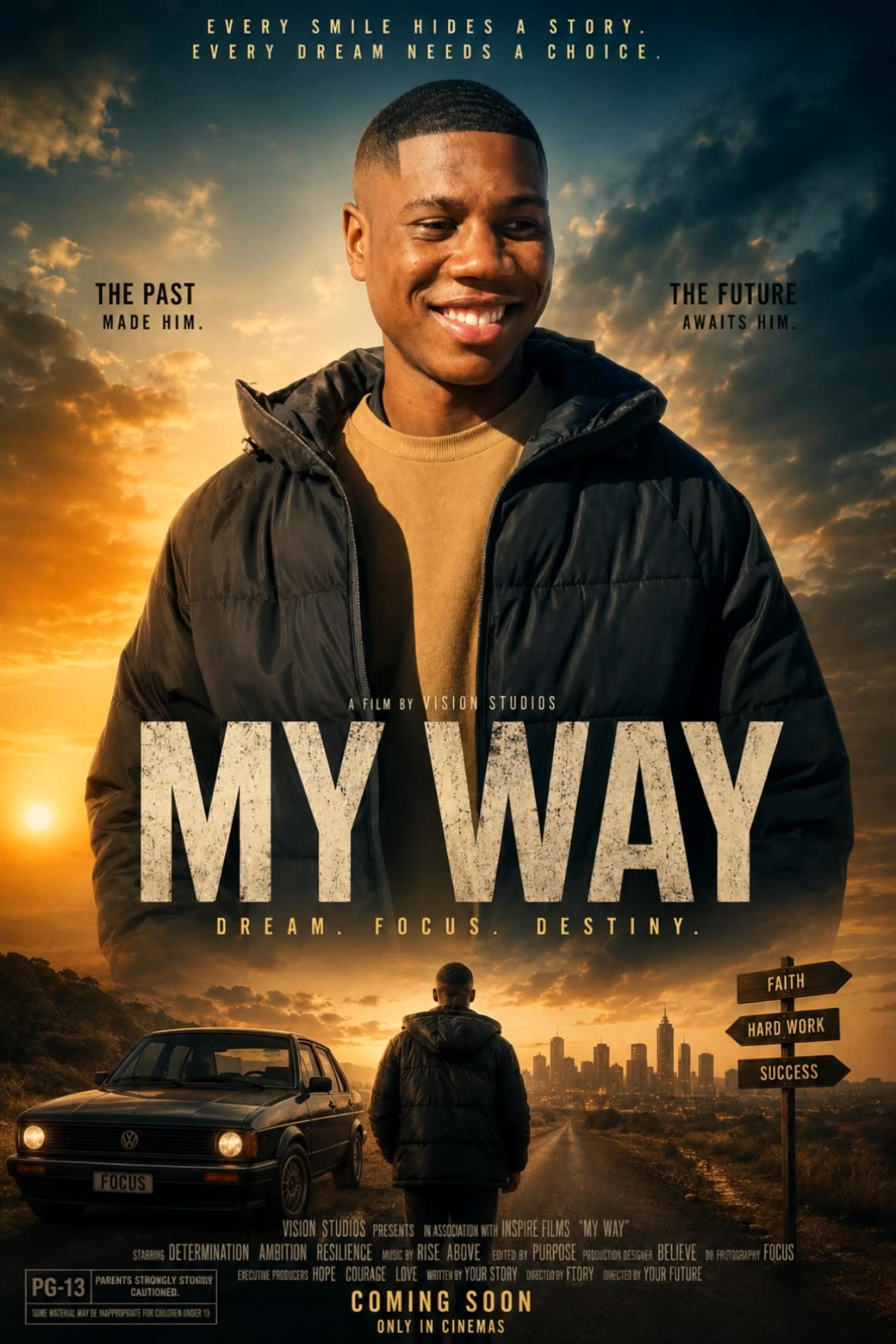 My Way - ai movie poster AI video