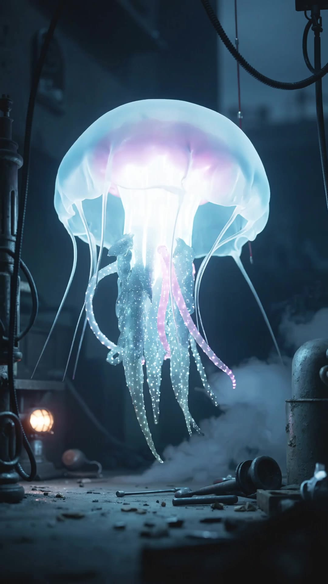 Kling AI work 297121952527676 - jellyfish aesthetic AI video