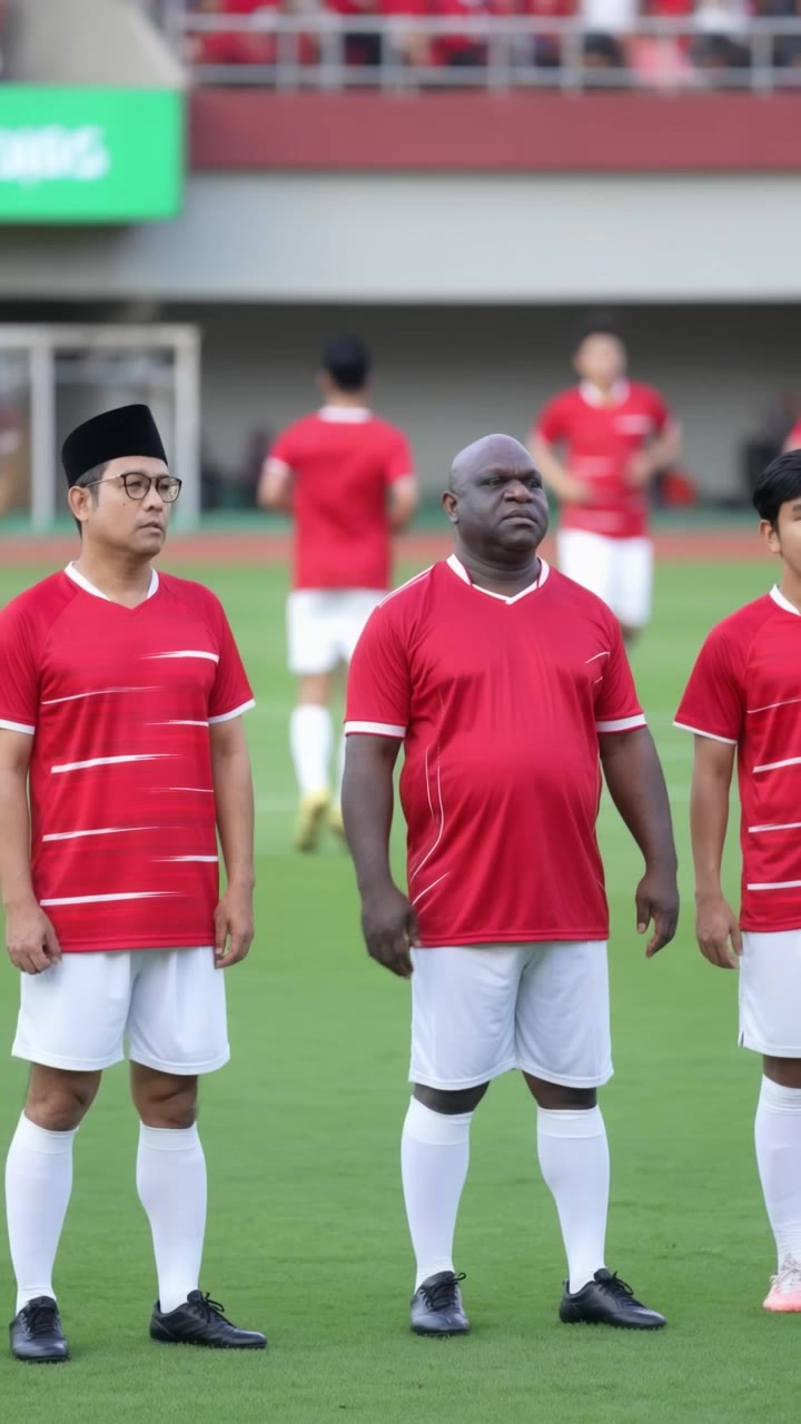 Kling AI work 312628579306600 - pre match warmup AI video