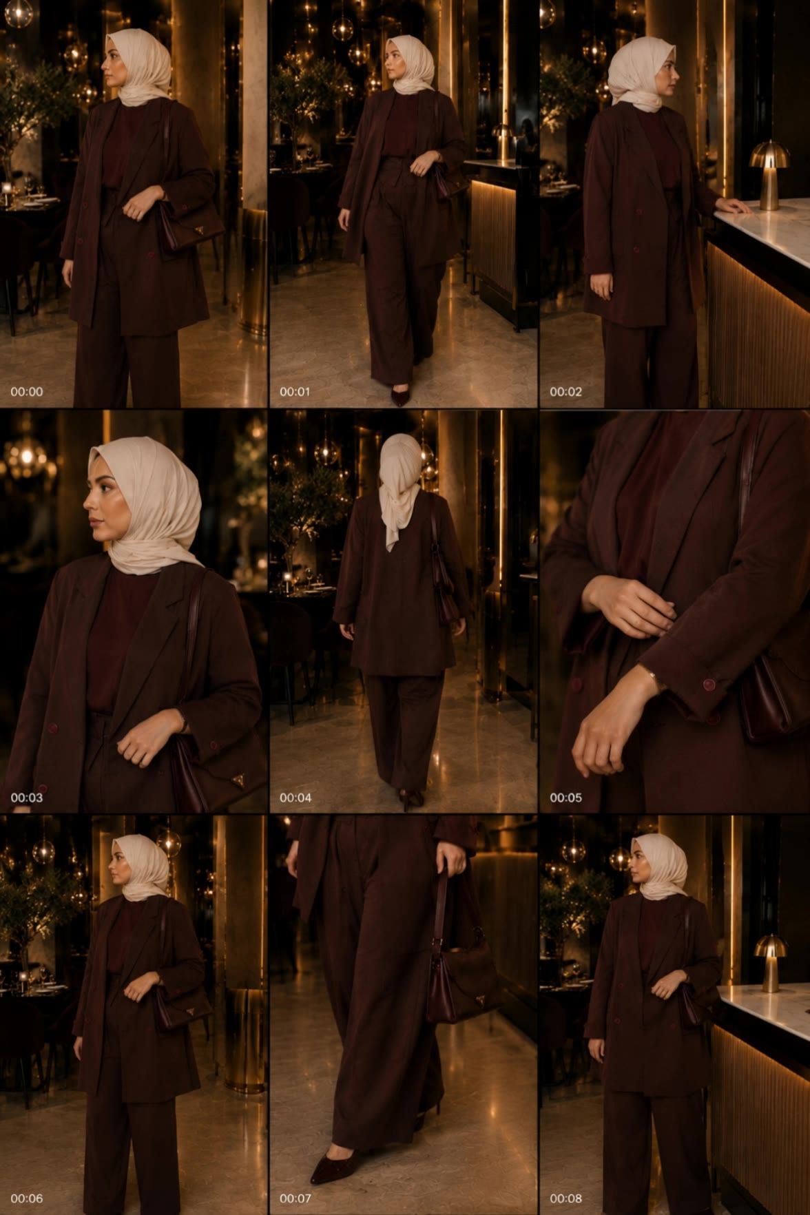 Kling AI work 310740338614623 - elegant poses AI video
