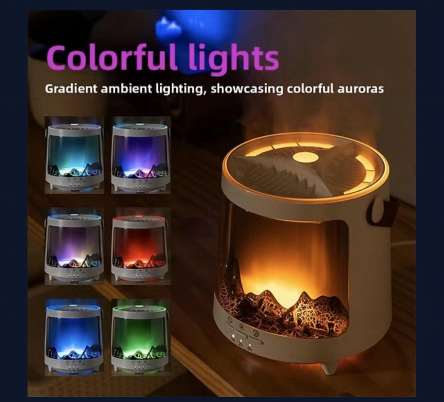 Ultrasonic Humidifier - product ad AI video