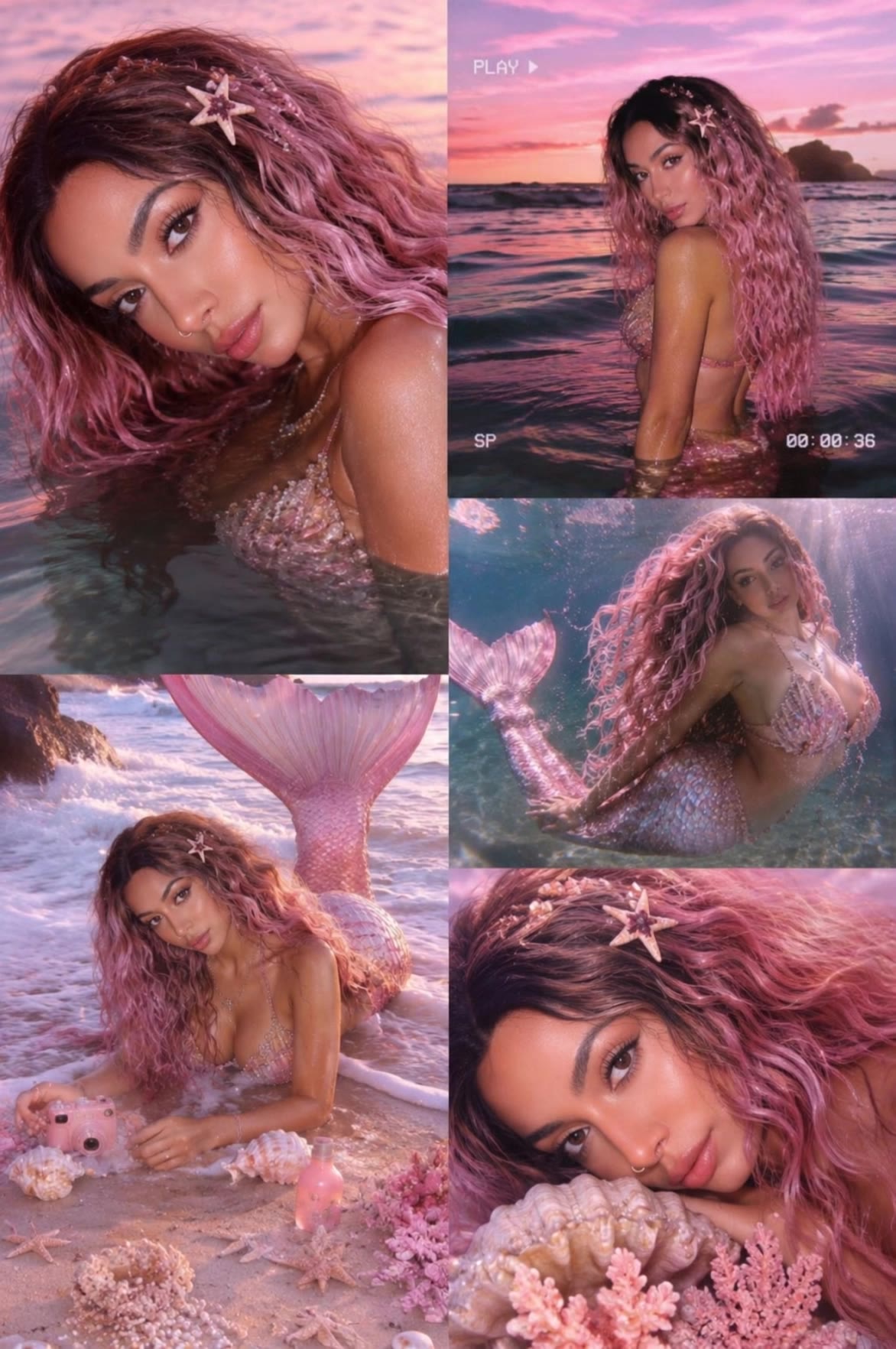 Kling AI work 315063532527099 - mermaid video AI video