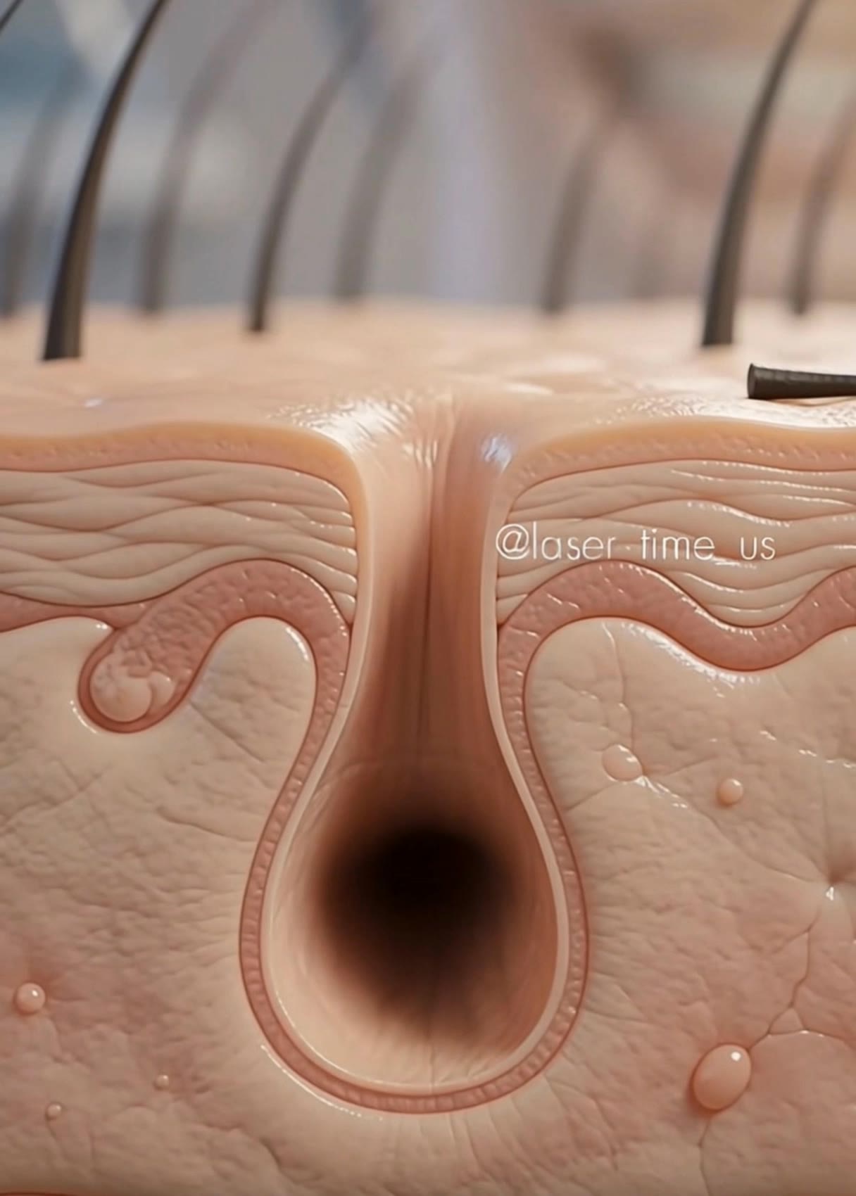 Laser hair removal 2 - hair style as per face AI video