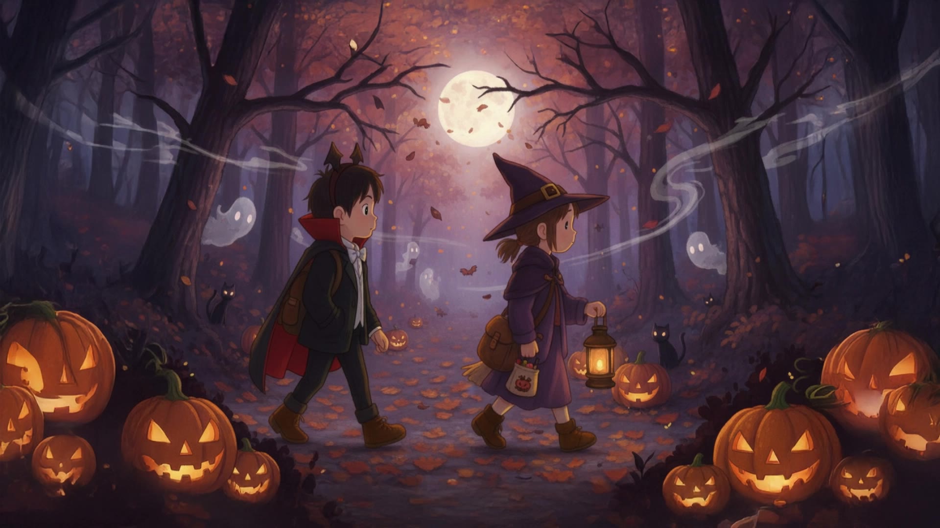 Halloween - h-a-l-l-o-w-e-e-n song AI video