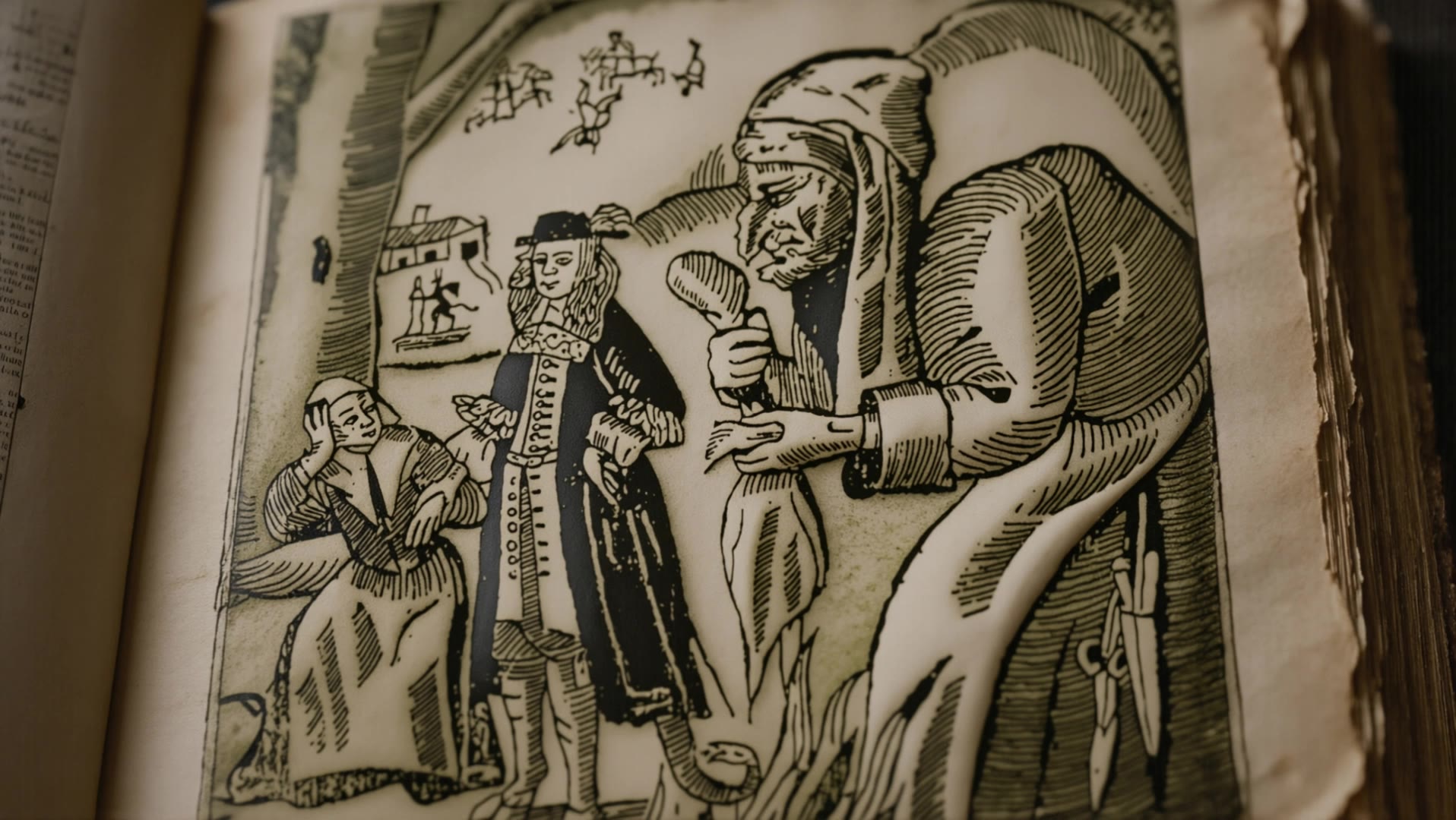 Old book - book poster design AI video