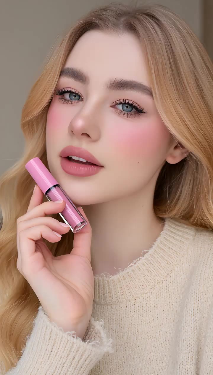 Kling AI work 306617169662524 - lip model AI video
