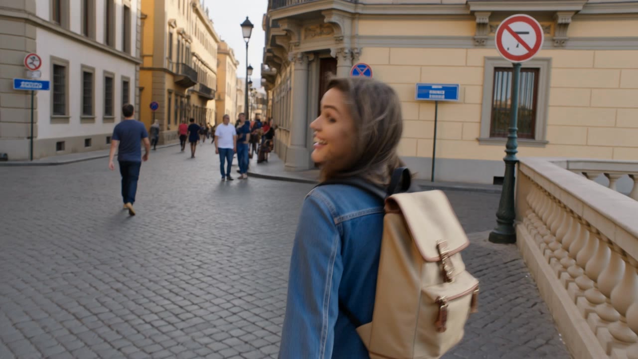 Kling AI work 318606940520902 - travel scene AI video
