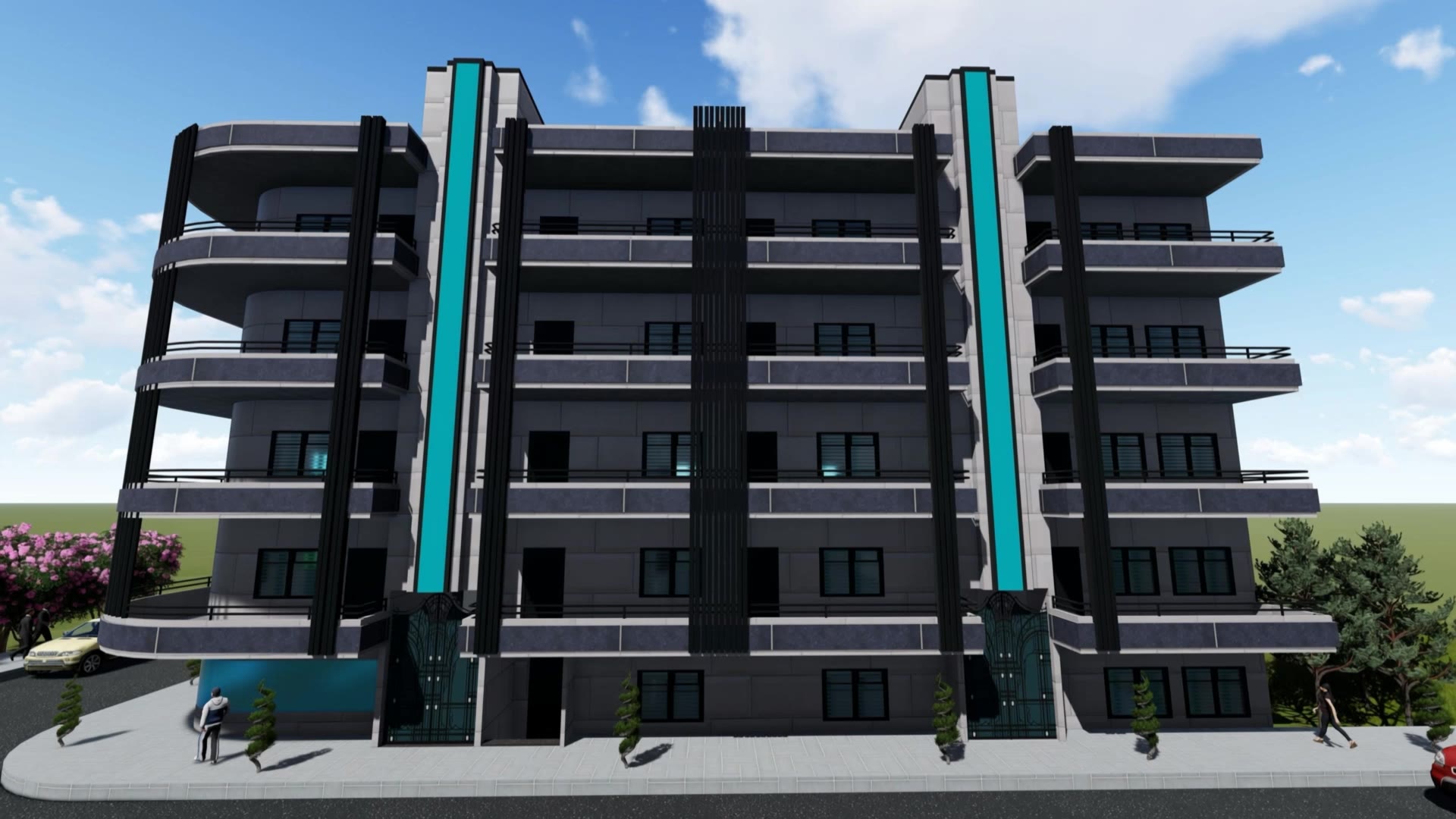 Kling AI work 310673365520016 - architectural visualisation AI video