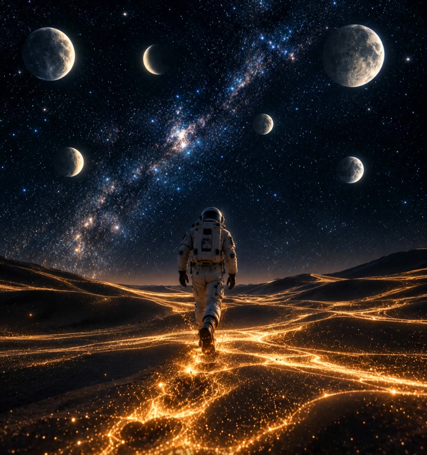 Astronaut - ai arena AI video