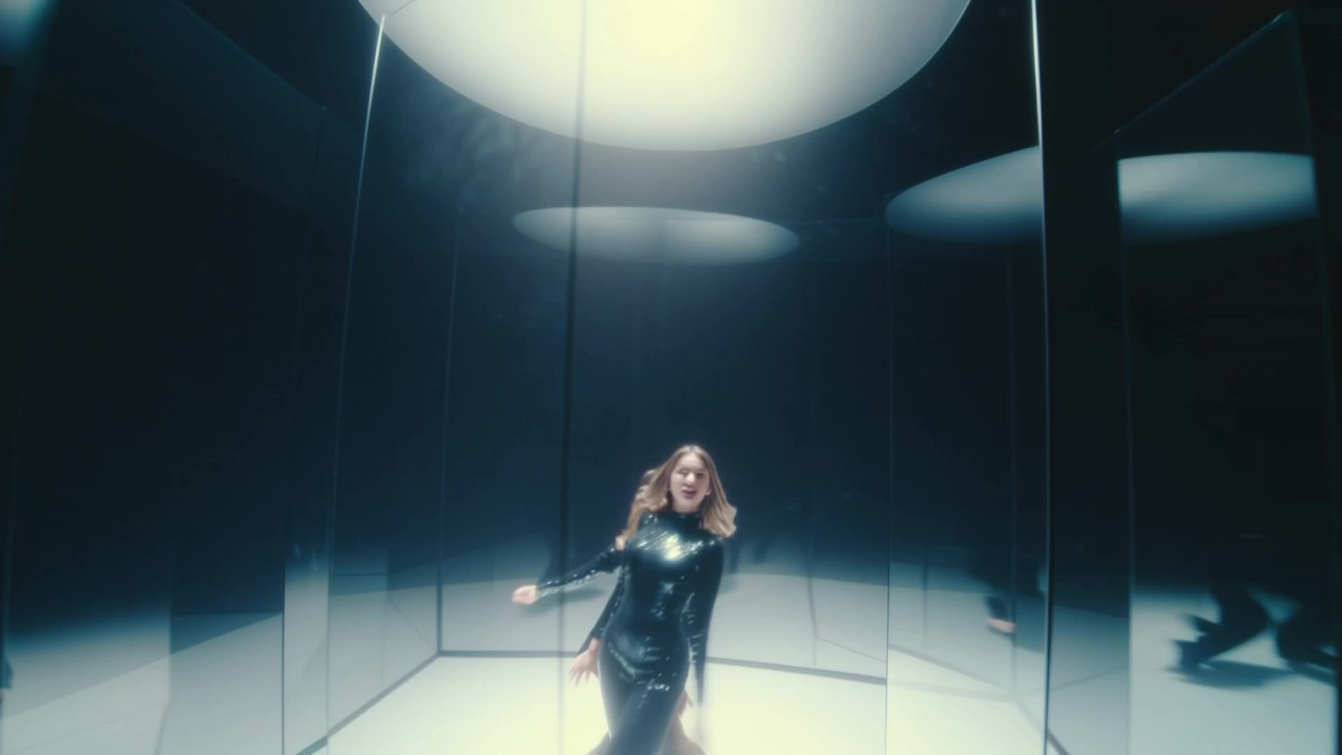 mirrors - singer poster design AI video