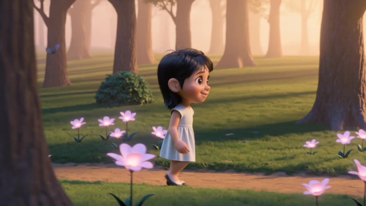 cartoon - flower cartoon images AI video