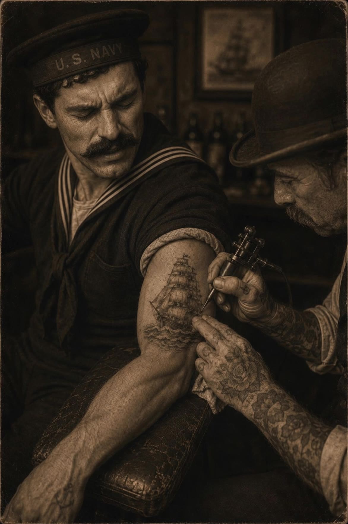 Kling AI work 311974295503107 - tattoo edges AI video