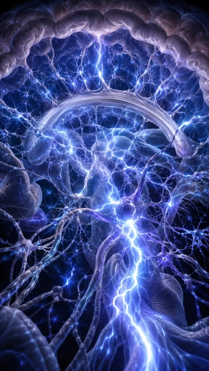 Kundalini vs Science - brain try on AI video