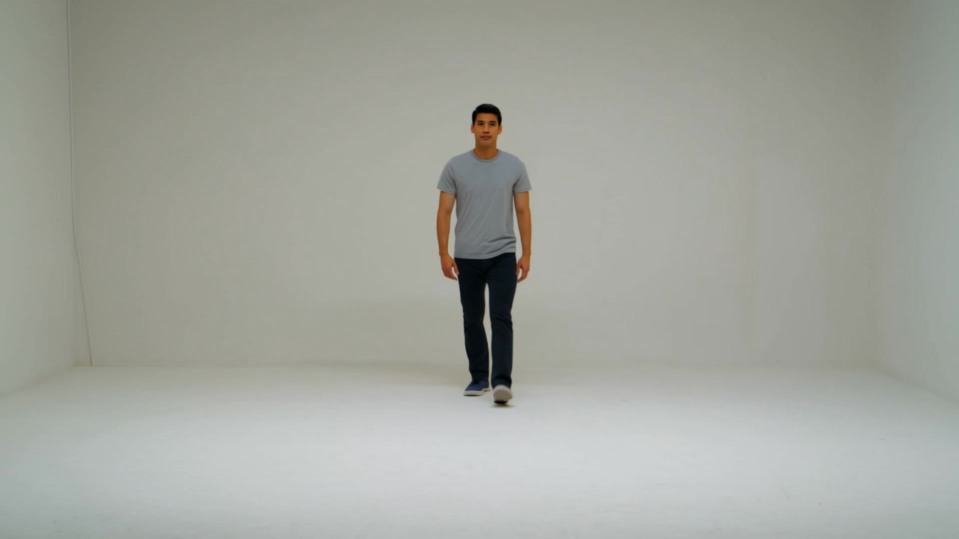 A realistic adult person walking - beniju realistic AI video