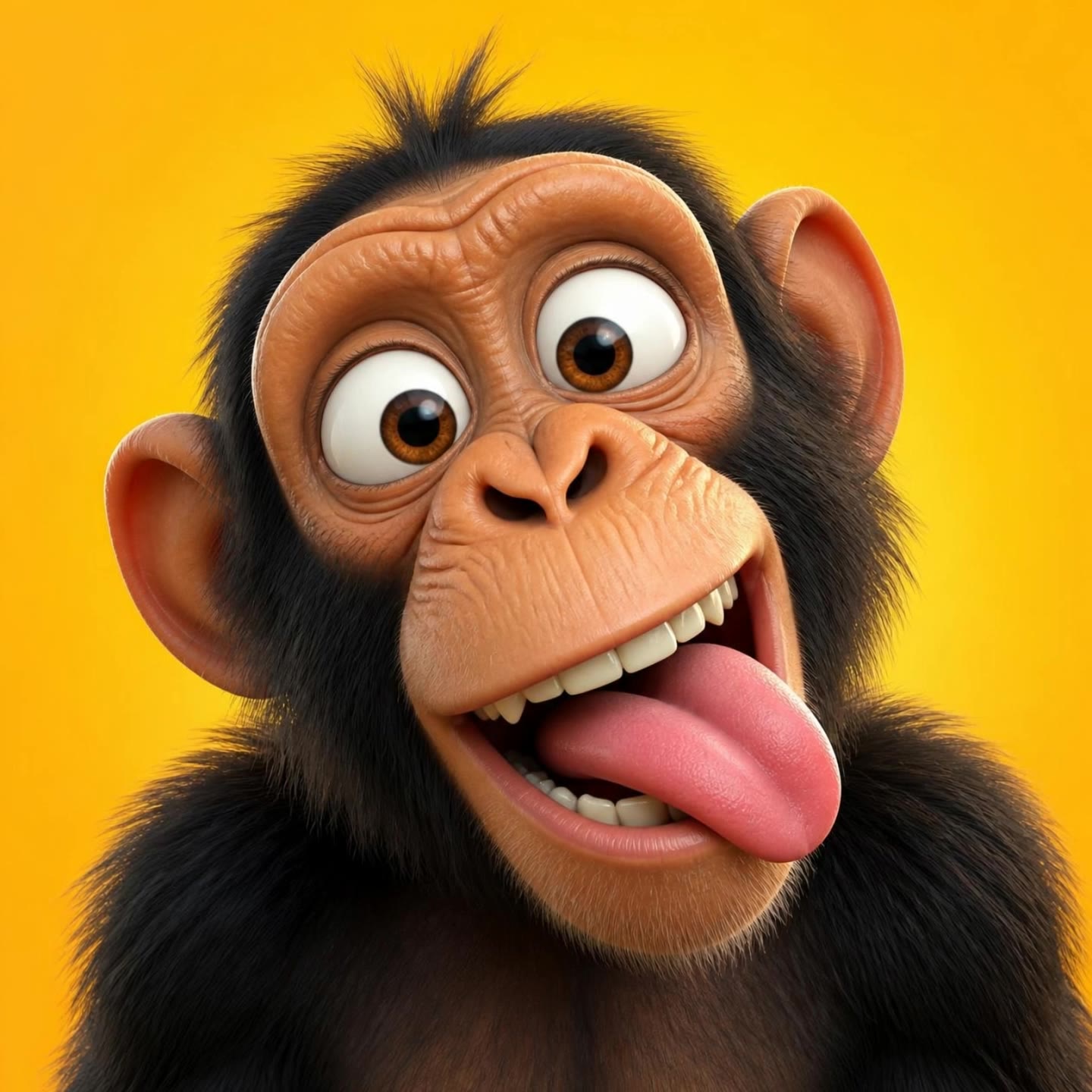 Funny monkey - monkey style AI video