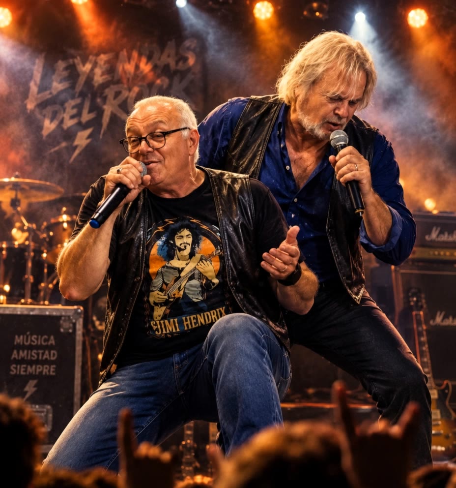 Leyendas del Rock - rock animation AI video