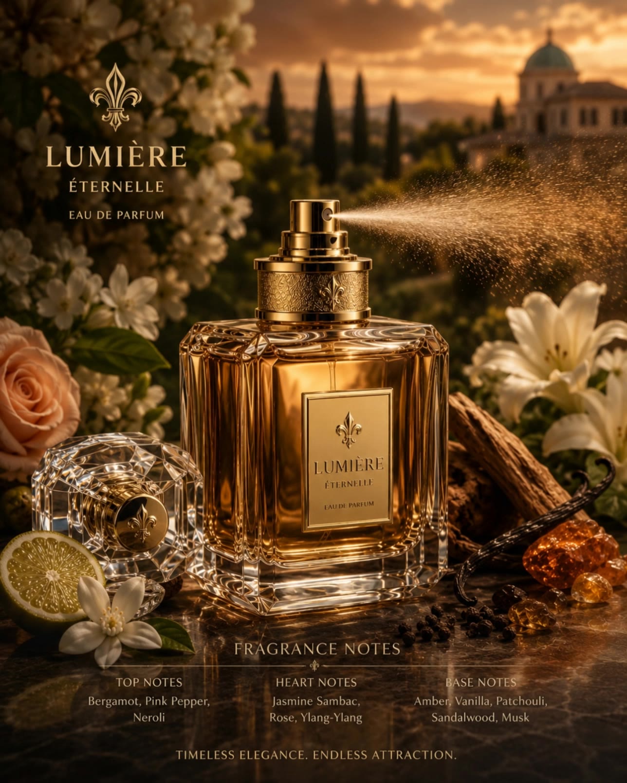 Kling AI work 311001285663649 - parfum lipsync AI video
