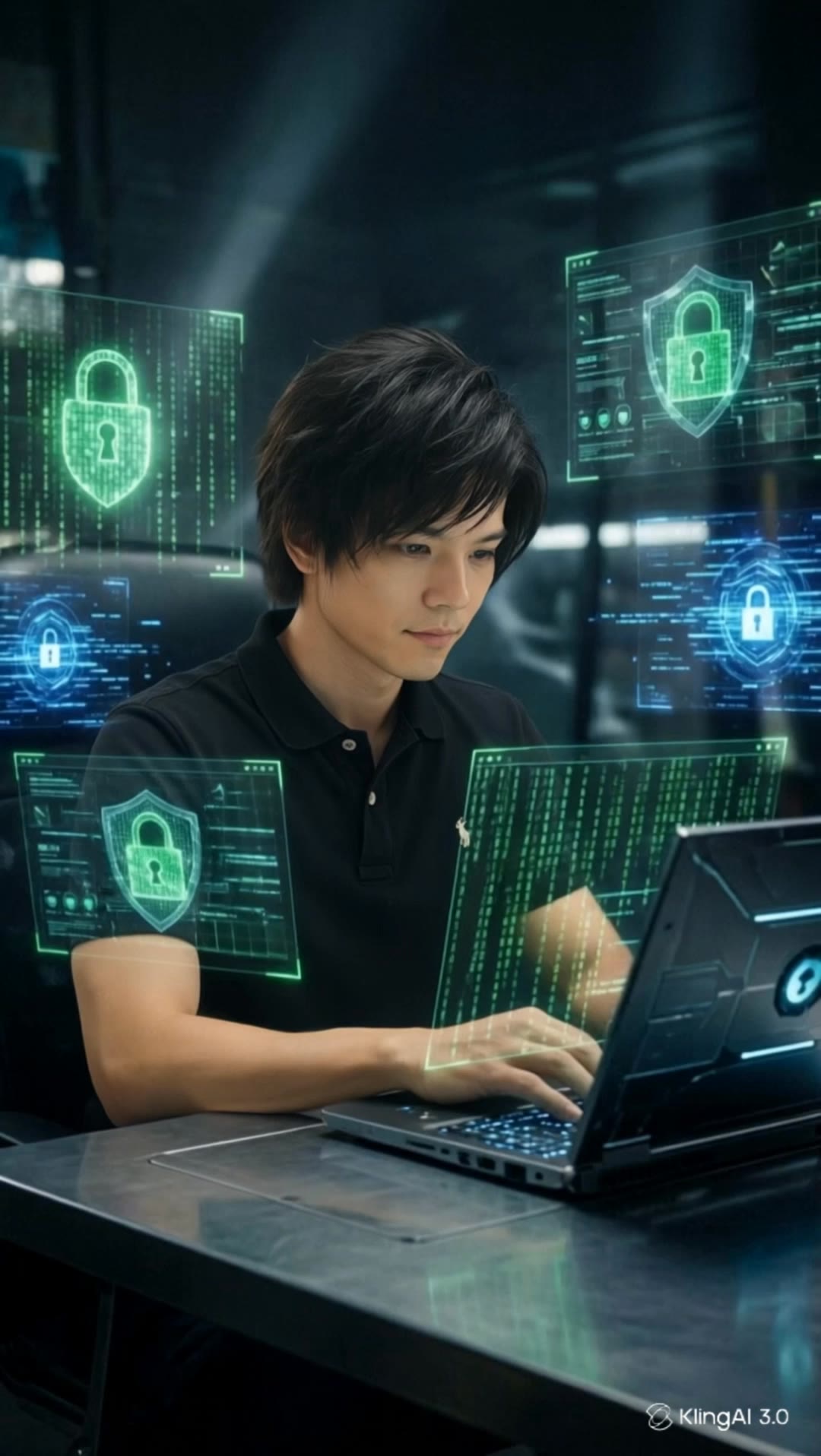 Kling AI work 320514064651982 - replace face in video online free AI video