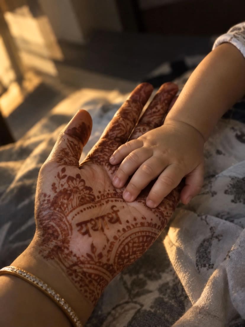 Baby and Mother hand close up - ai baby video maker free AI video