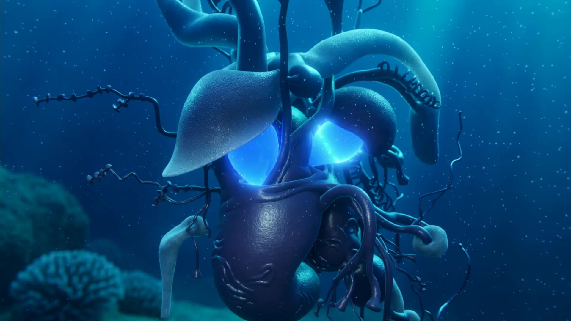 octopus - octopus mouth AI video
