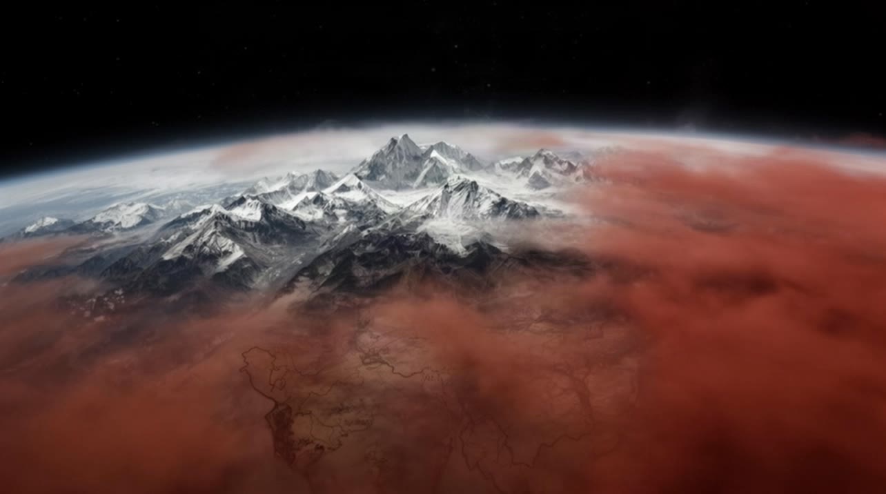 SCENE 1 — कोल्ड ओपन - earth zoom image to video AI video