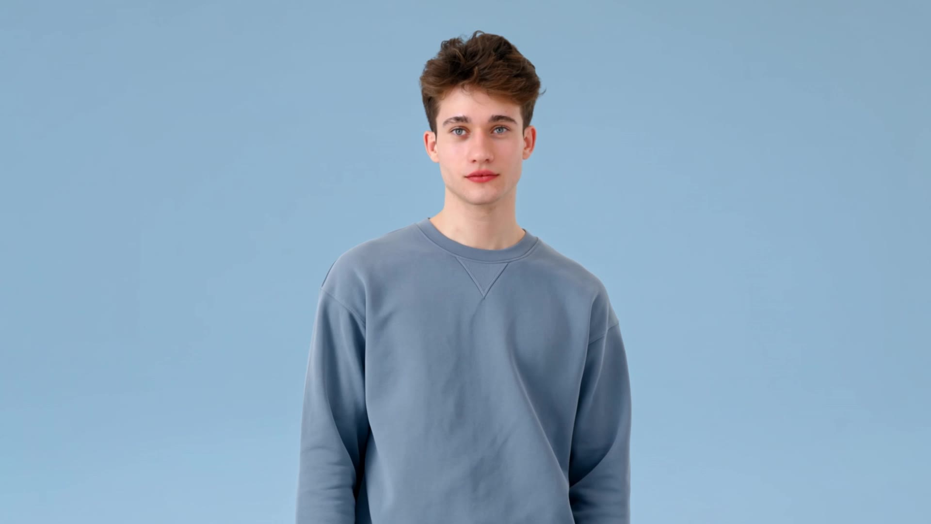 Kling AI work 310816808527693 - long top men's hairstyle AI video
