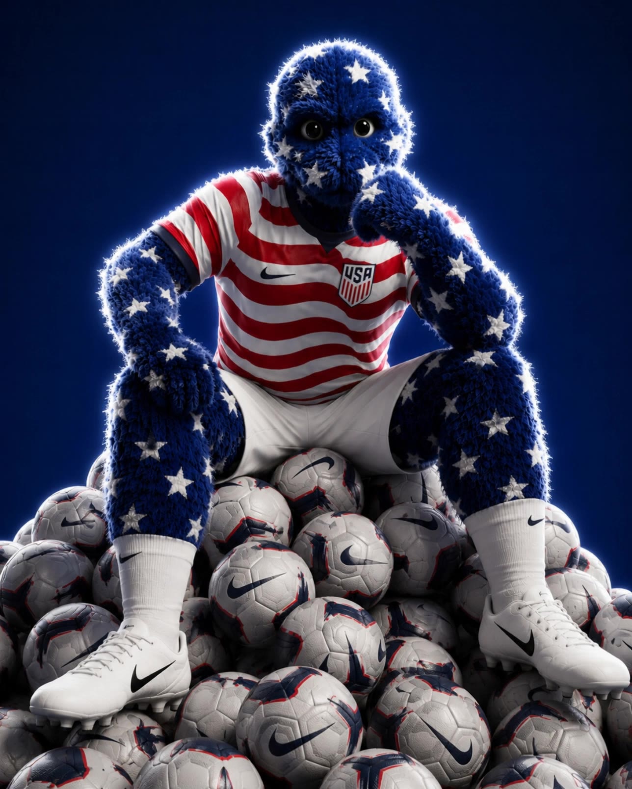 USA World Cup Mascot - ai furry AI video