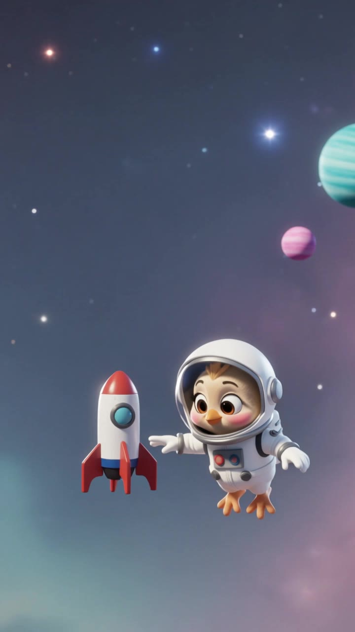 Kling AI work 315643440611154 - animated astronaut AI video
