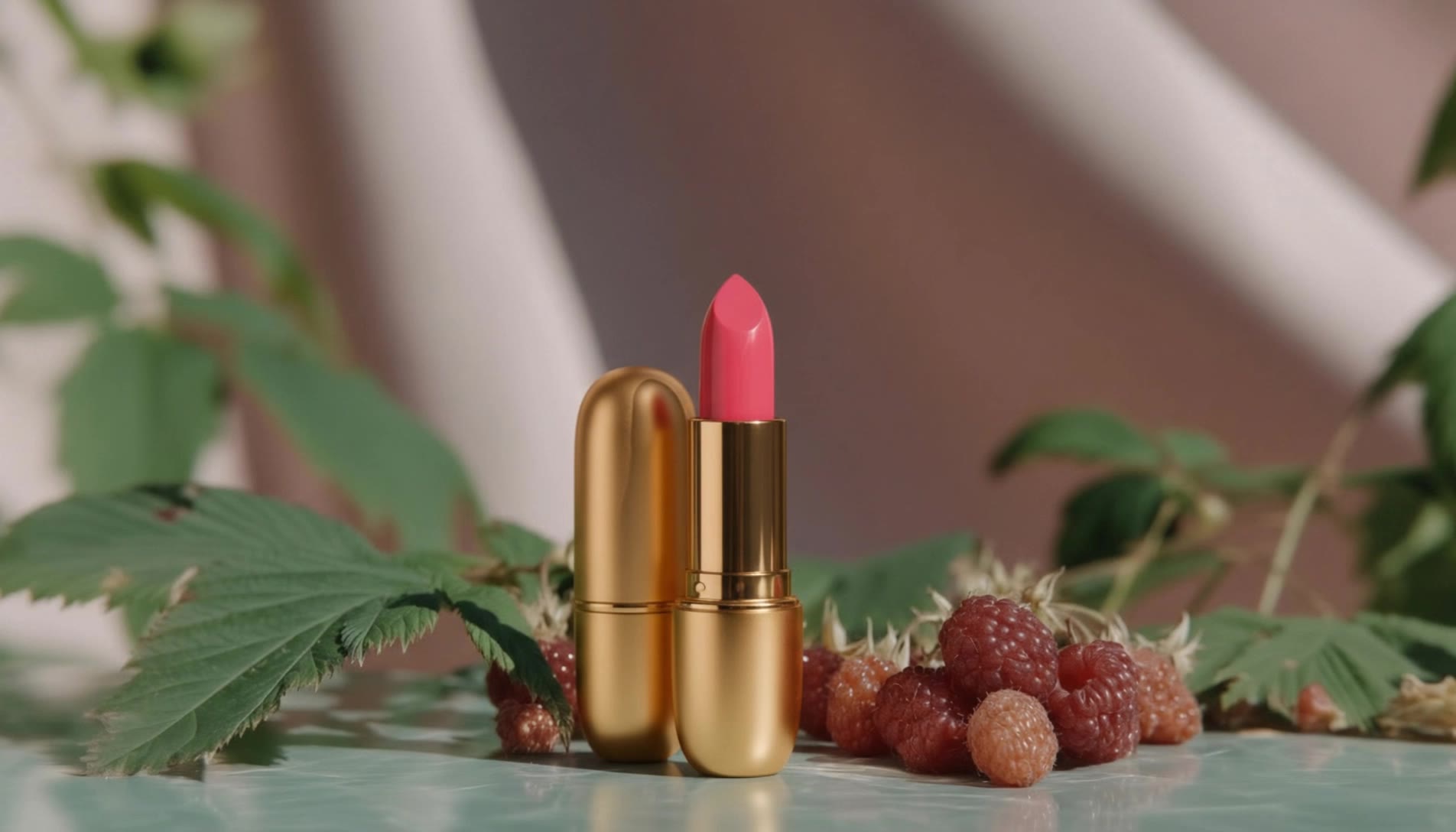 GLAZE – Like dessert, for lips. - parted lips AI video