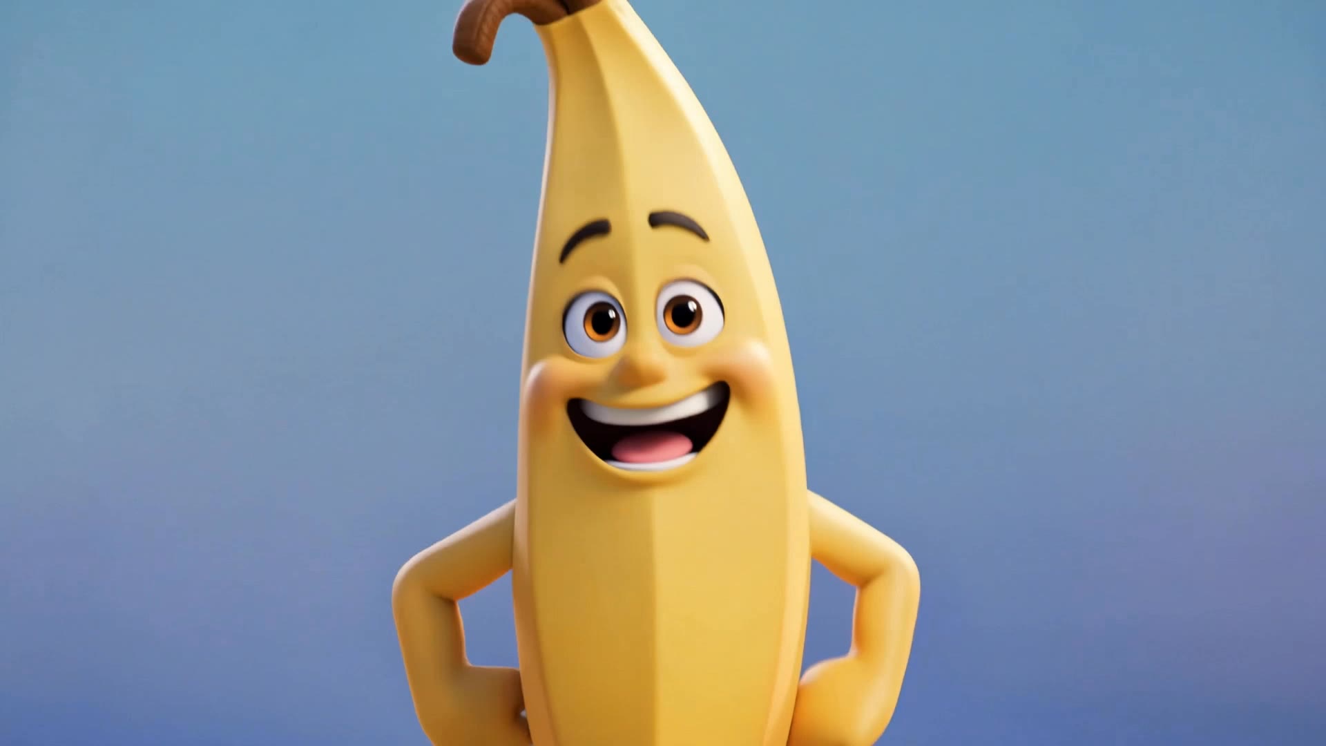 THE DANCING BANANA - banana flips AI video