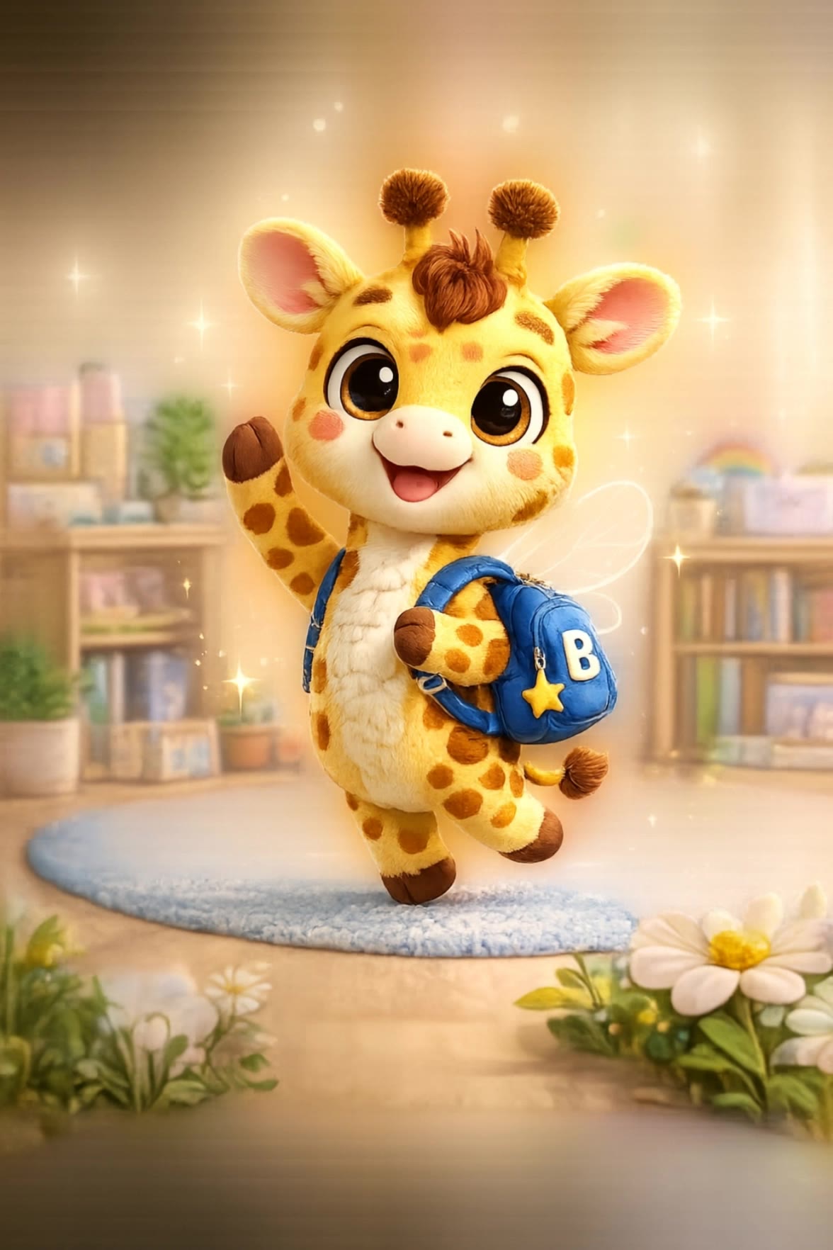 Kling AI work 316959234522825 - colors of a giraffe AI video