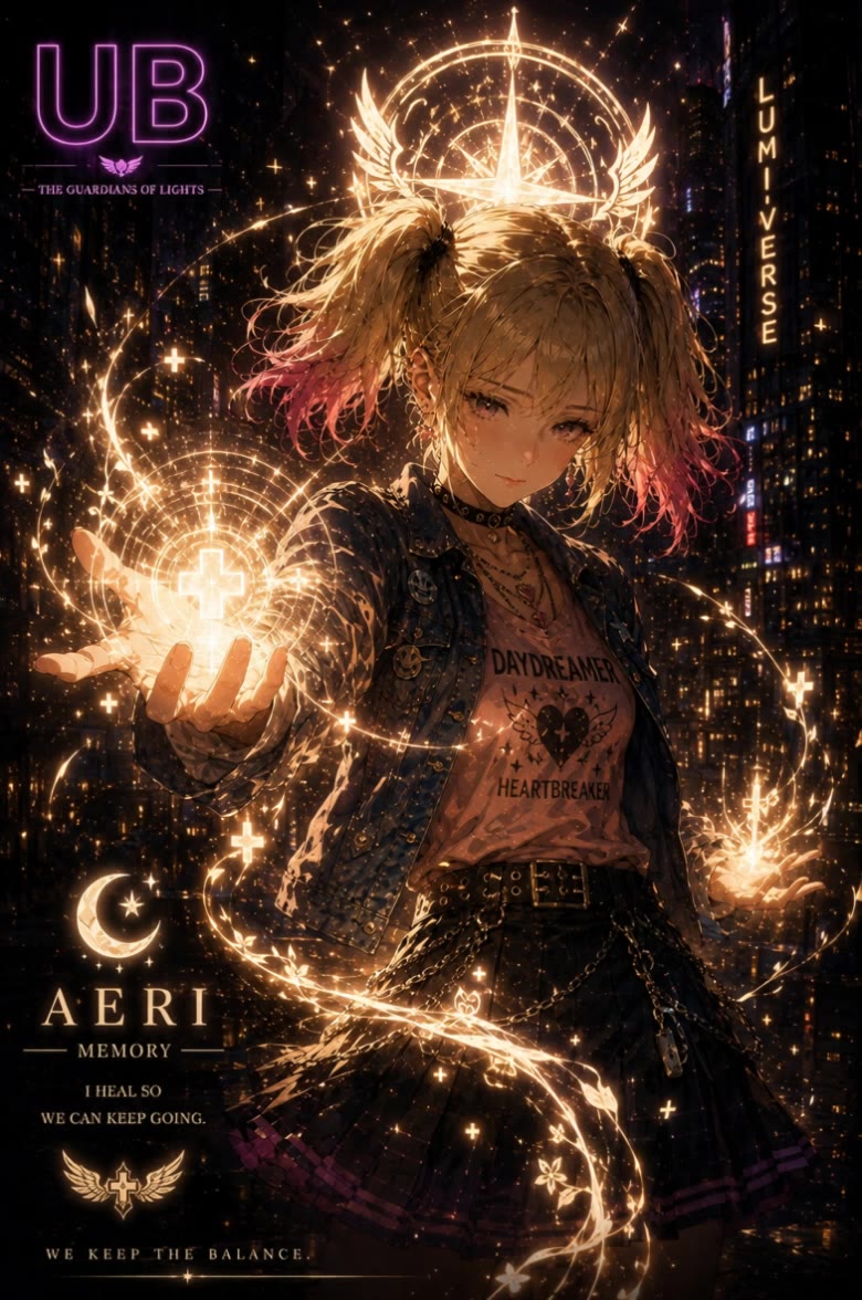 Aeri The Guardians of Light - light fade hairstyle AI video