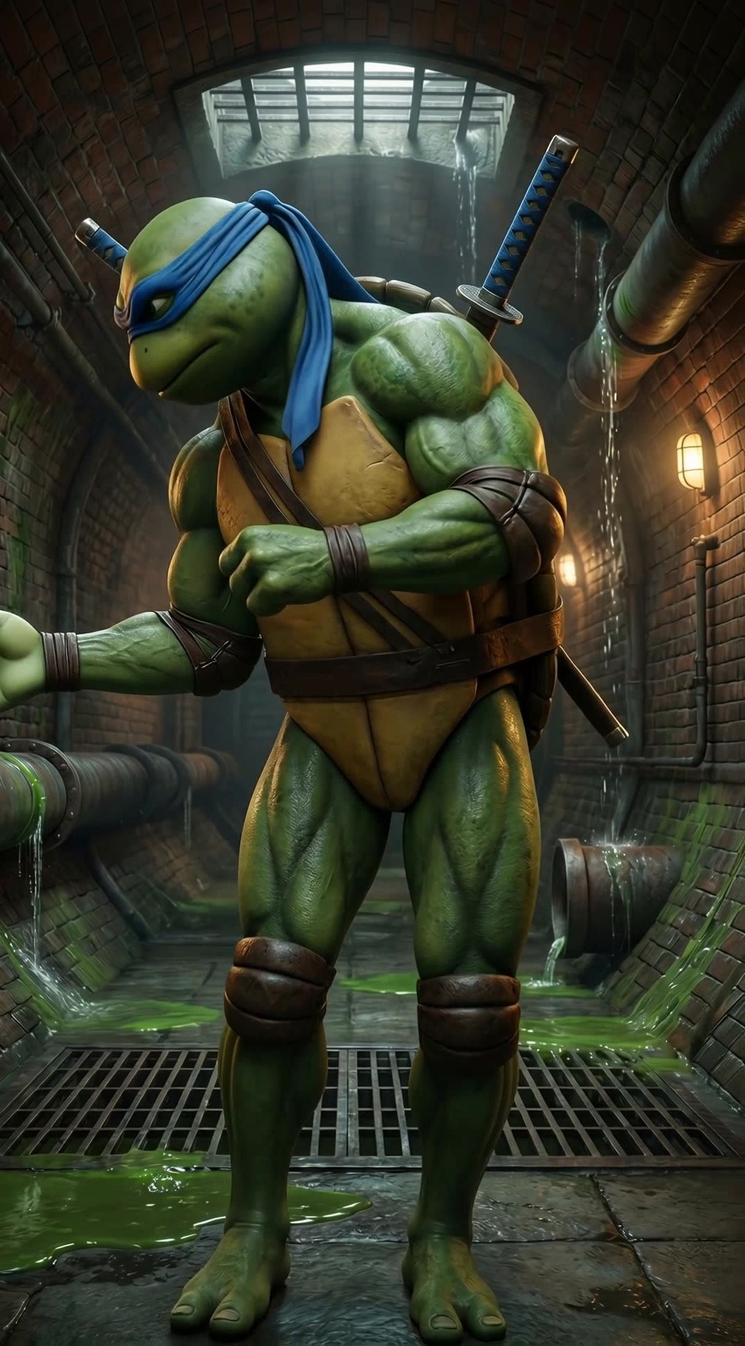 Turtles Ninja: Leo - ninja turtles 1990 trailer AI video