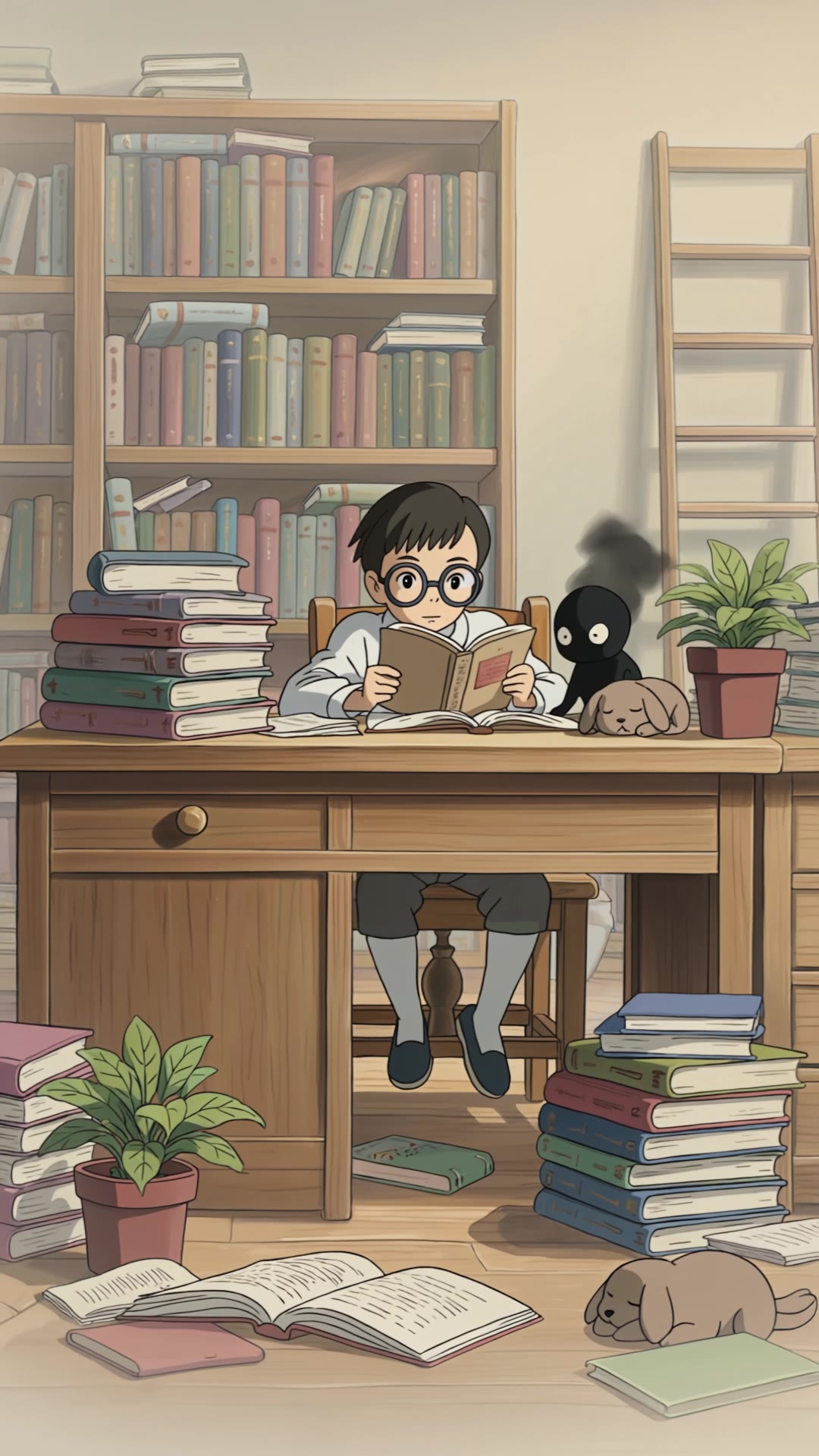 Kling AI work 317510434666486 - studio ghibli gif AI video