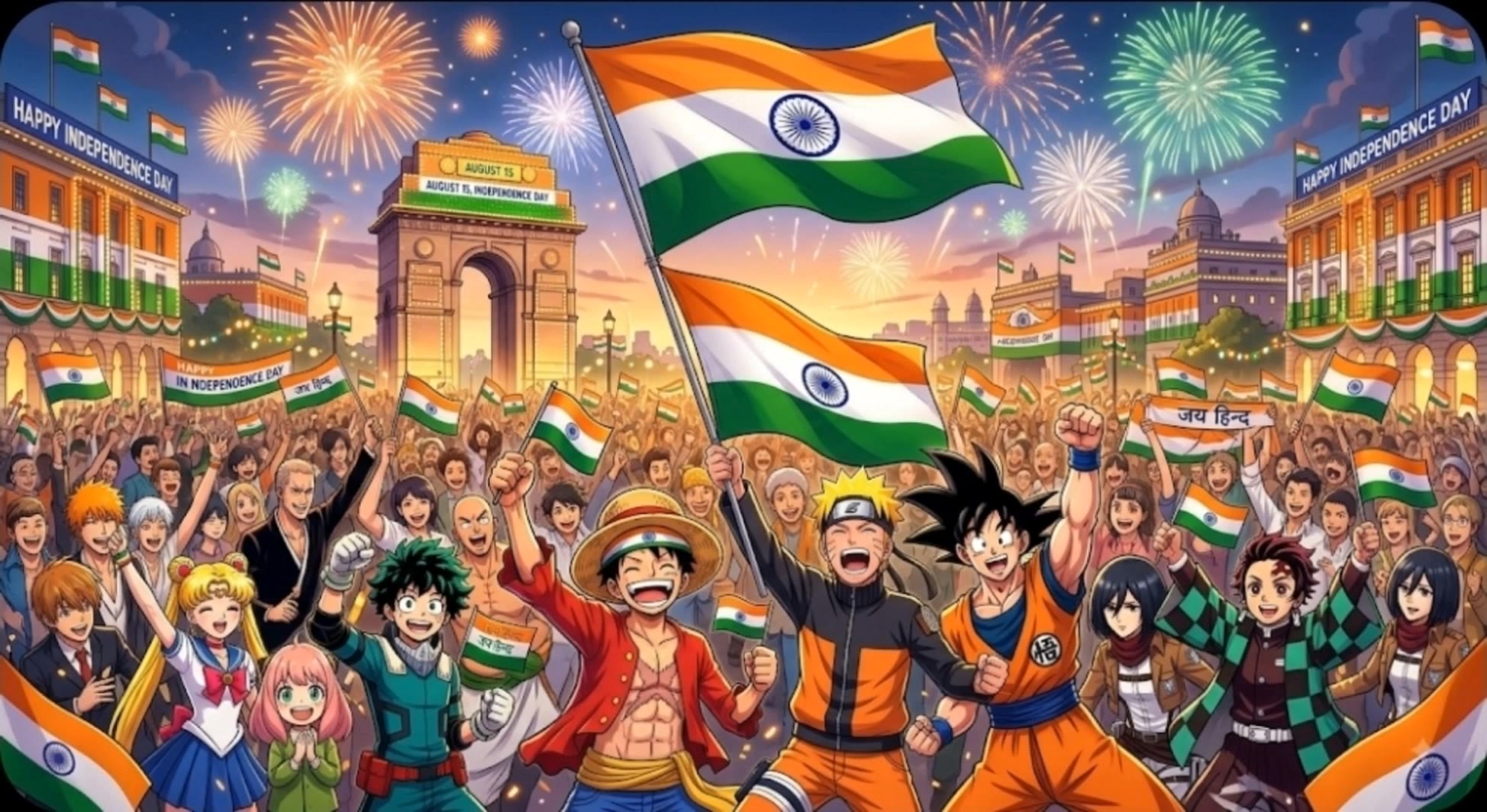 Kling AI work 318753836668665 - anime indian characters AI video