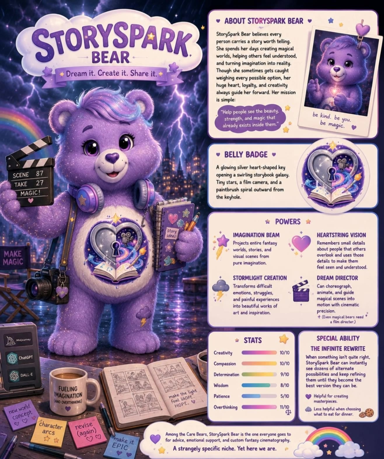 Kling AI work 313041333524165 - story poster design AI video