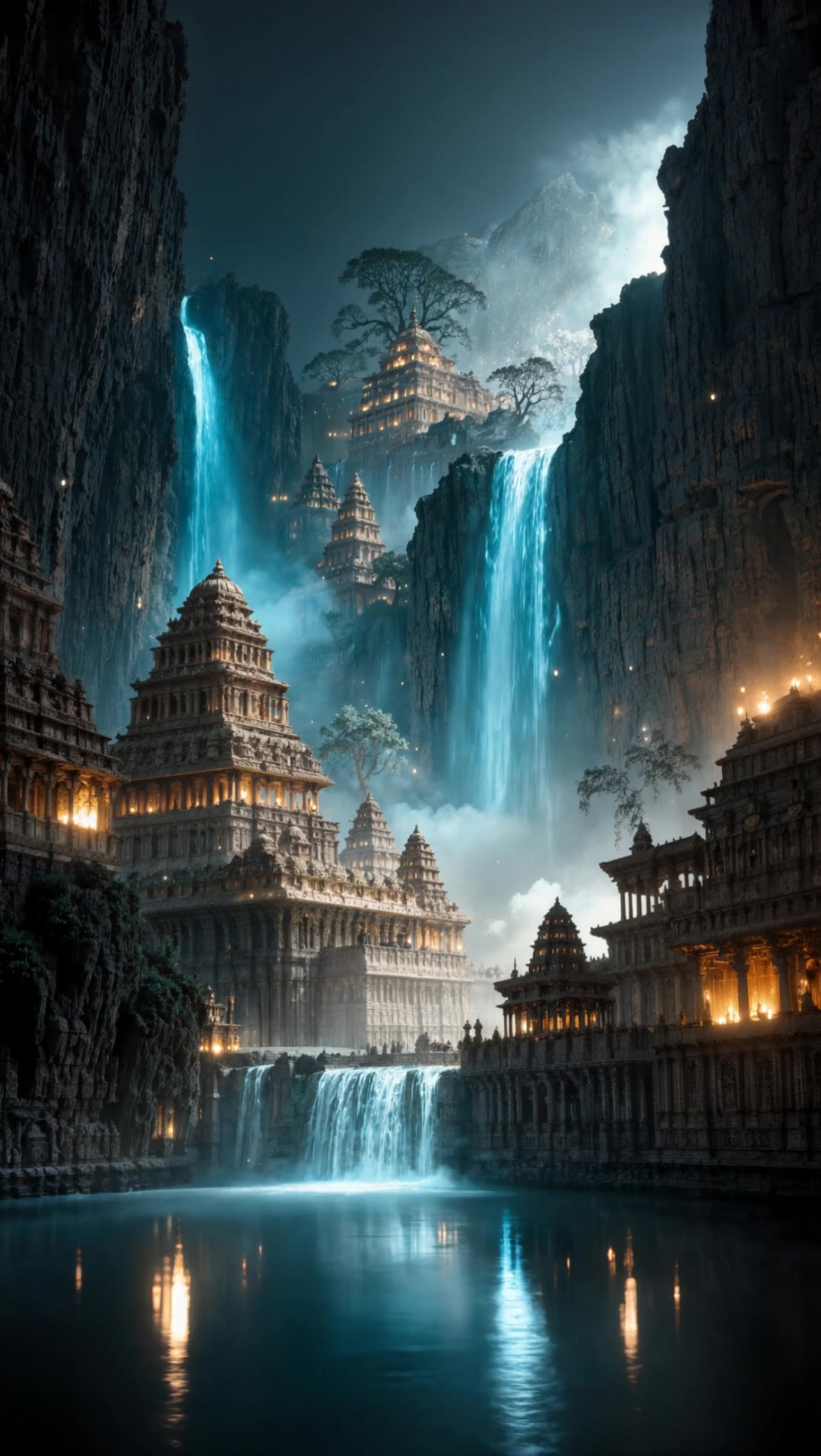 "India's Celestial City" - fantasy city map builder AI video