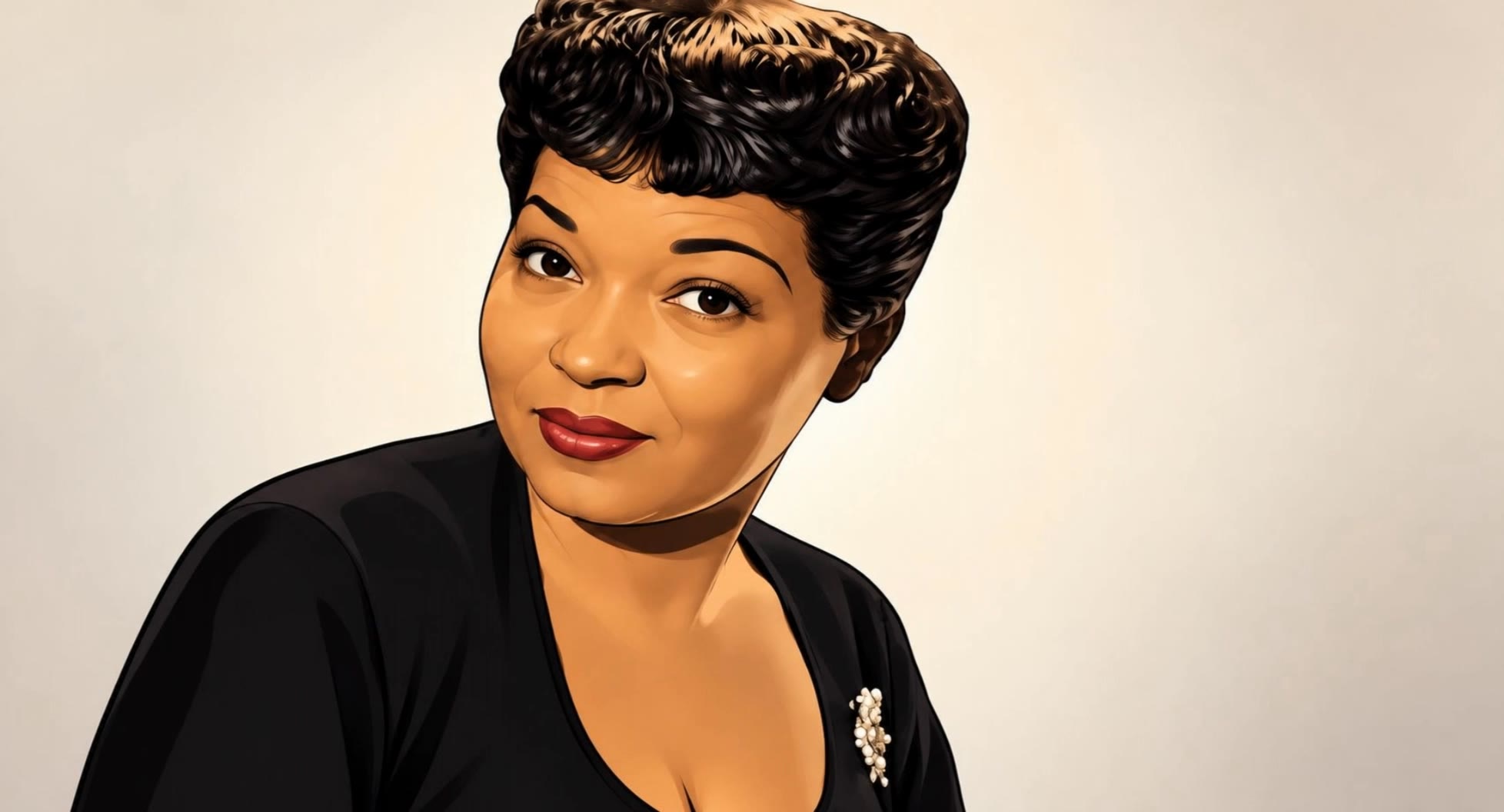 Jackie Ormes Black History p1 - characters black AI video