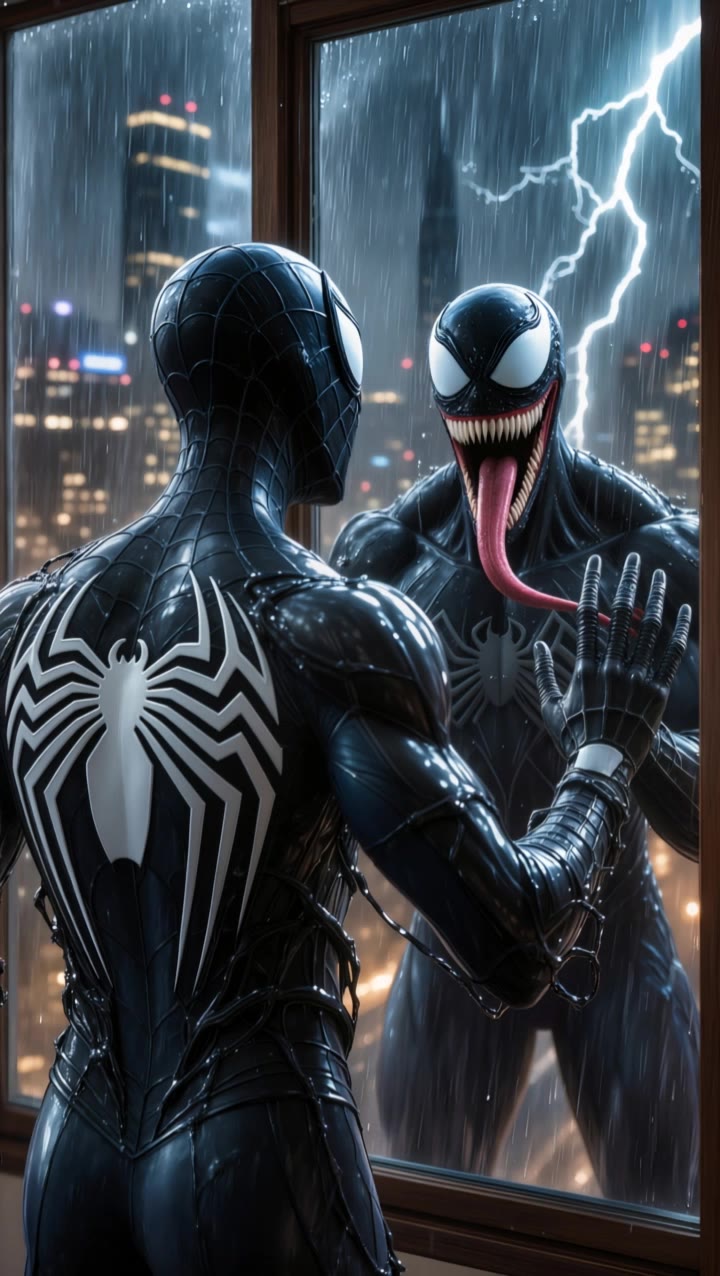 Kling AI work 304613297505444 - venom background AI video