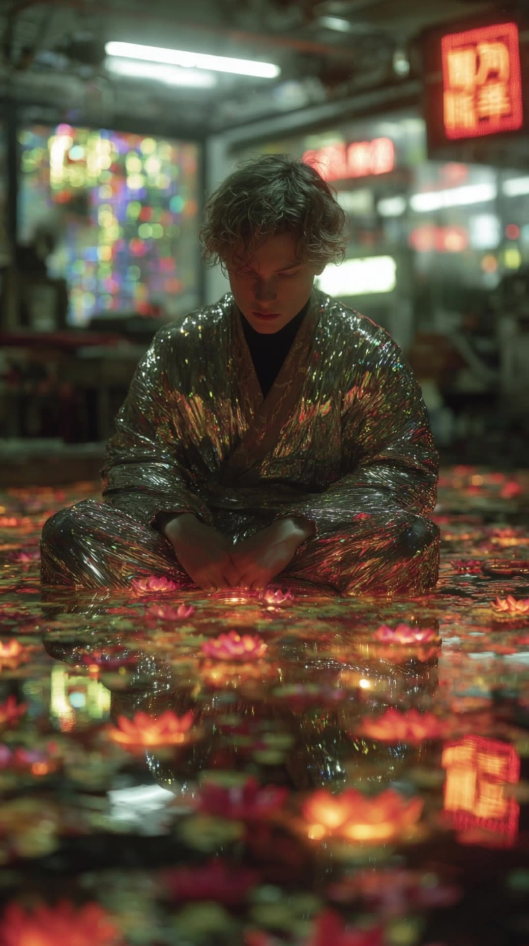 fantasy meditation - meditation desktop wallpaper AI video