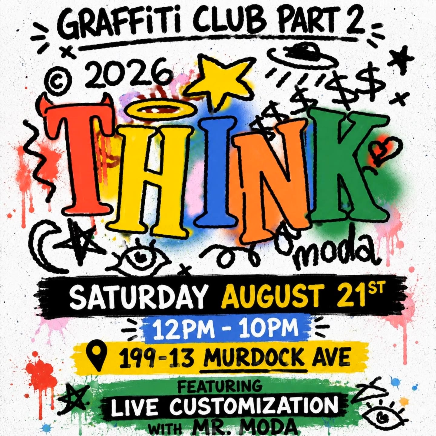 Graffiti Club Part 2 - jitter. video AI video