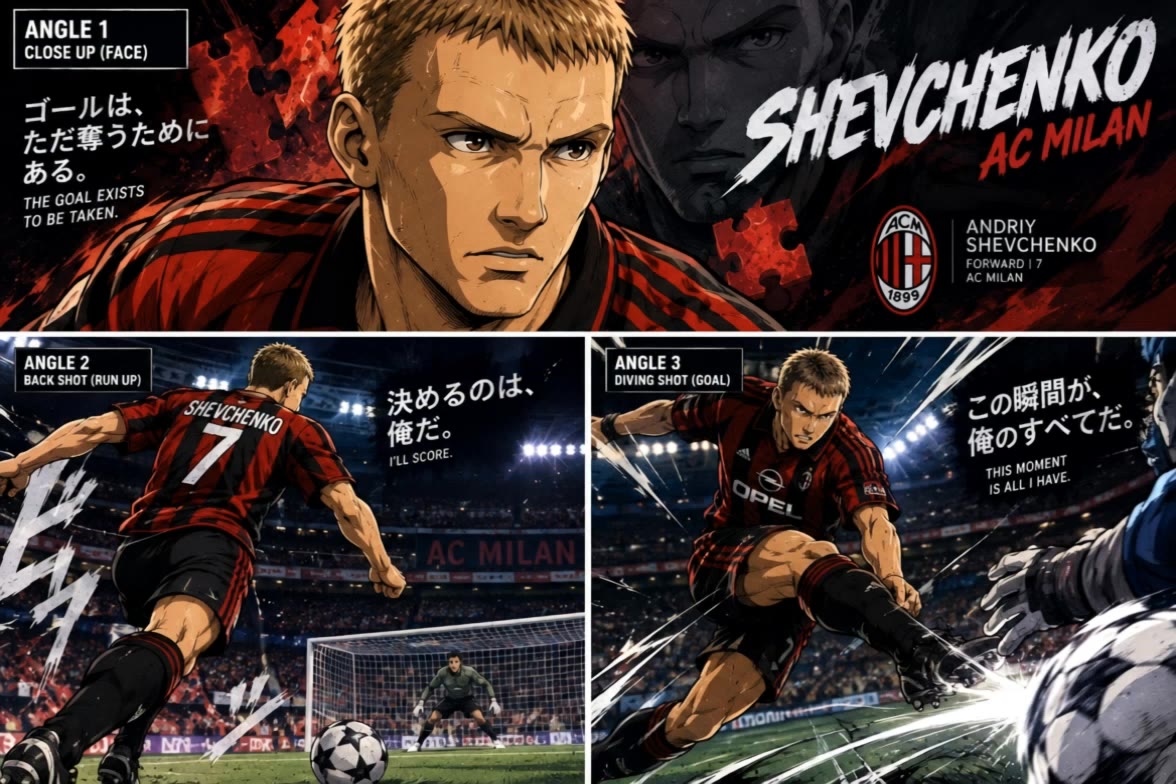 sheva shot - ml in a shot AI video